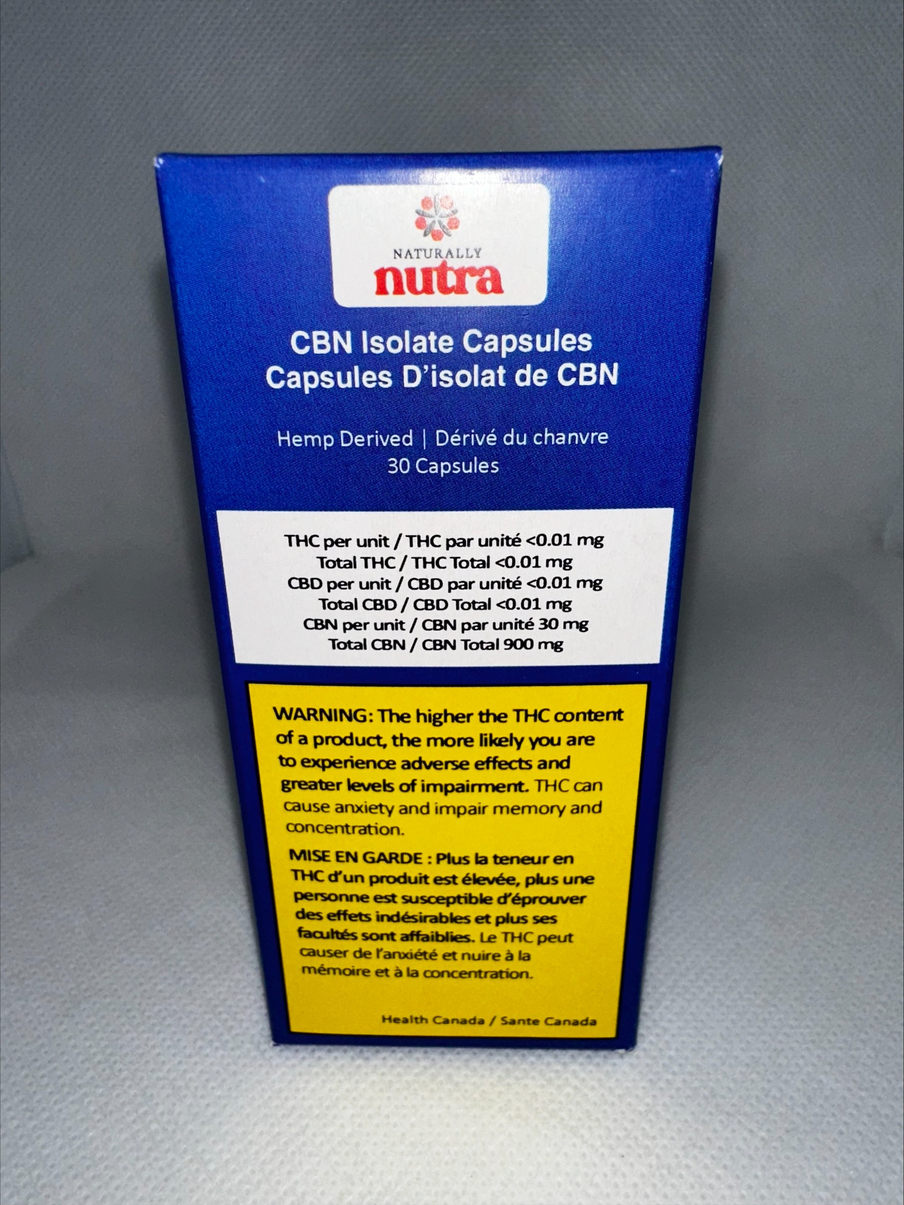 NATURALLY NUTRA - CBN CAPSULES