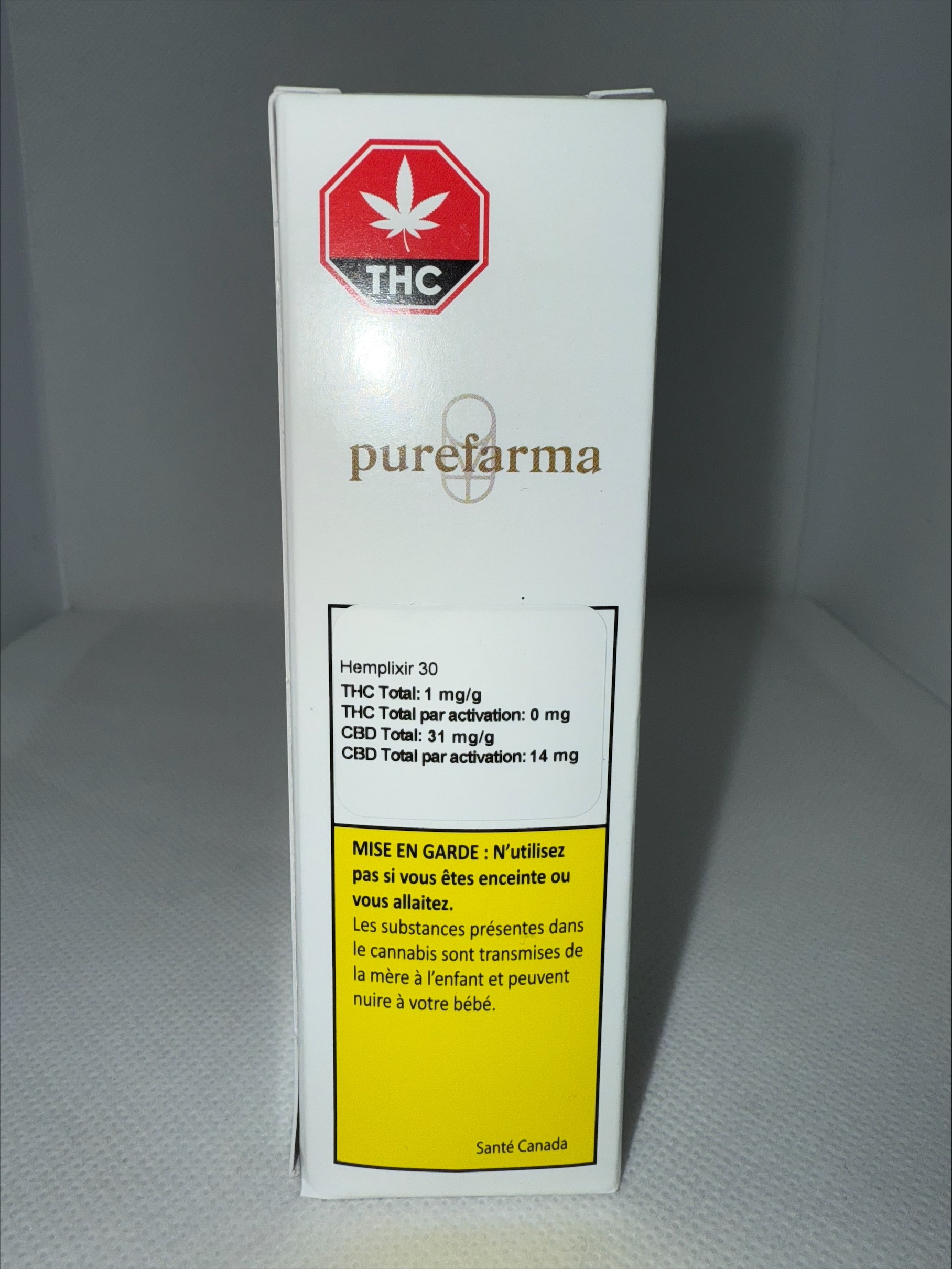 PUREFARMA - HEMPLIXIR 30 CBD OIL