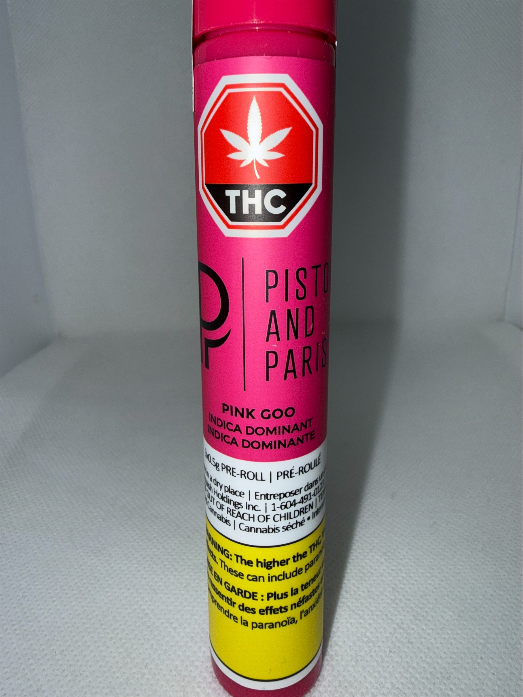 PISTOL AND PARIS - PINK GOO PRE-ROLLS