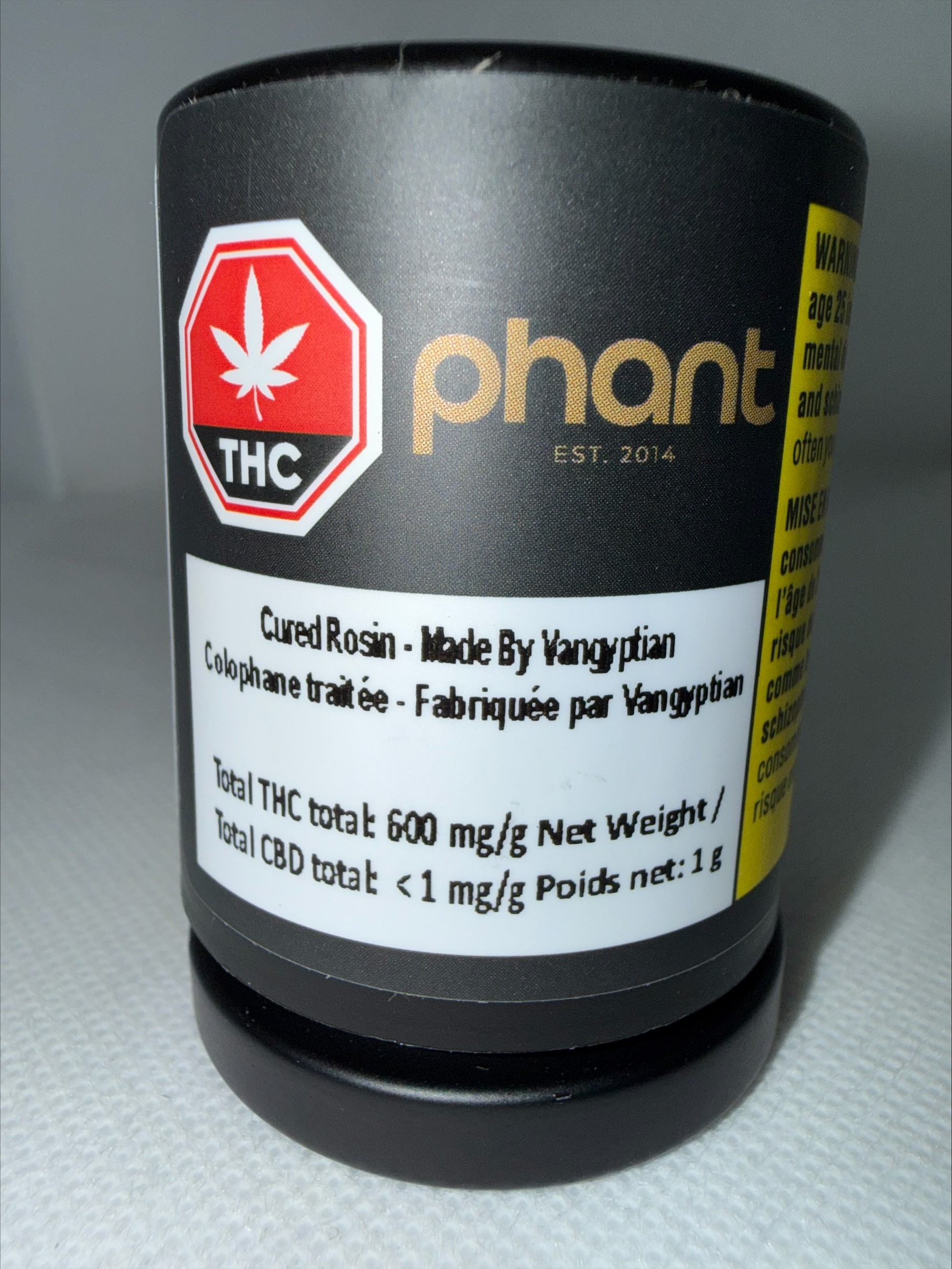 PHANT - CURED ROSIN - MADE BY VANGYPTIAN