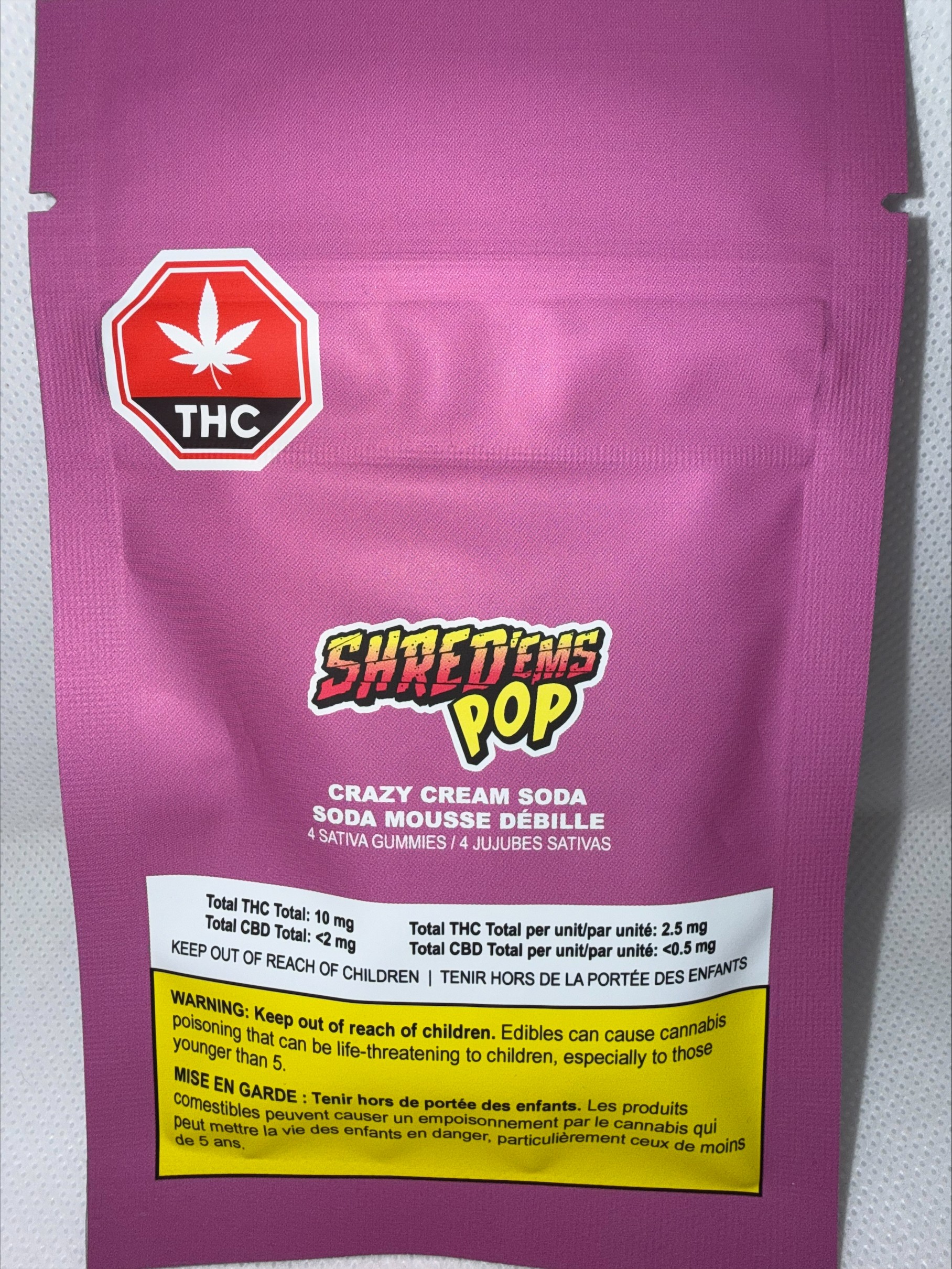 SHRED'EMS POP! - CRAZY CREAM SODA GUMMIES