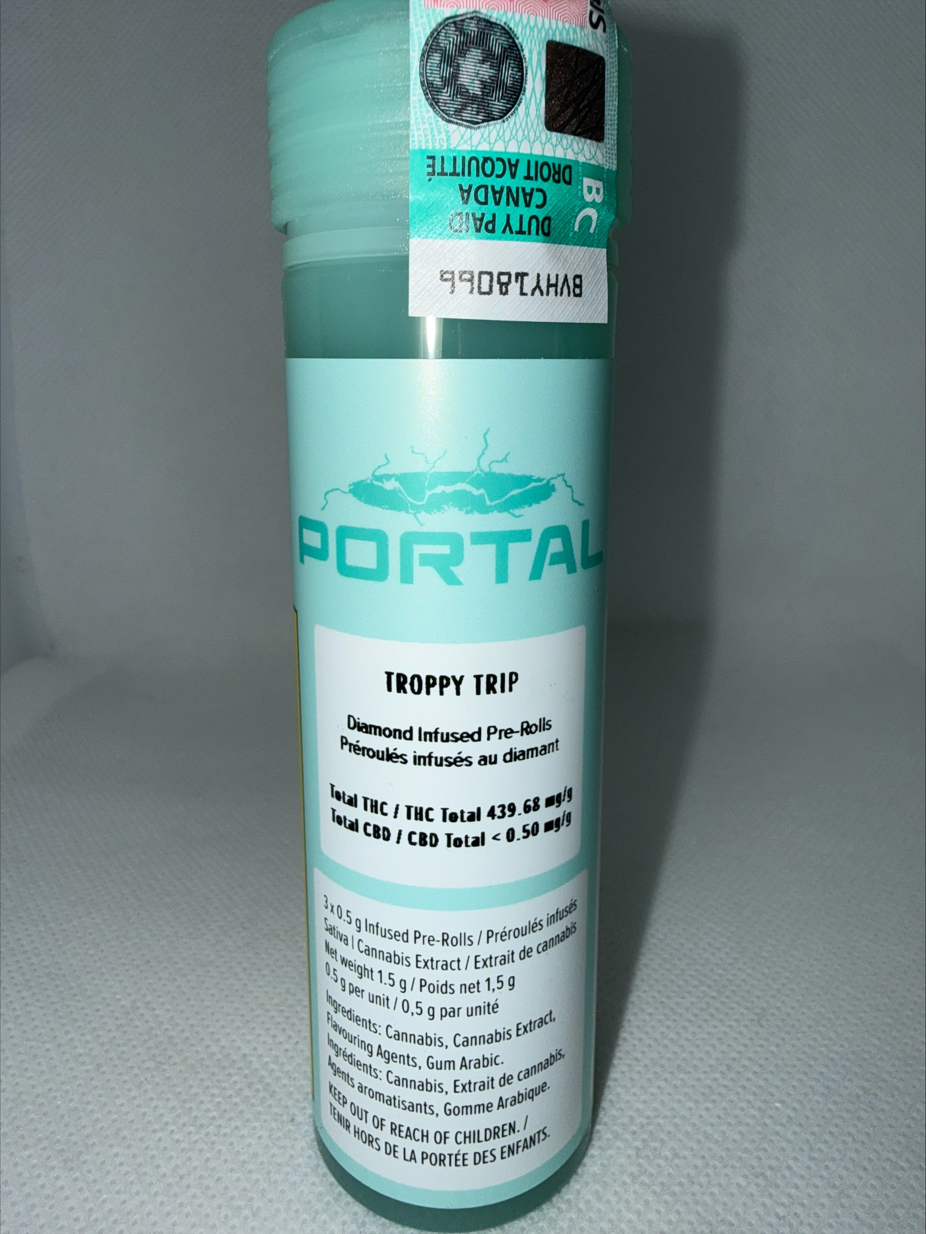 PORTAL - TROPPY TRIP DIAMOND INFUSED PRE-ROLLS