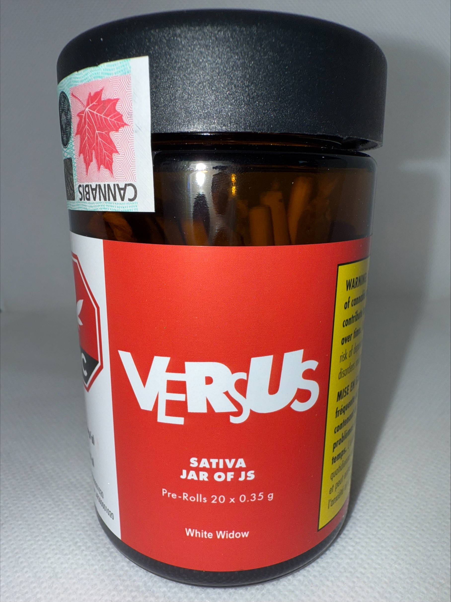 VERSUS - SATIVA JAR OF JS PRE-ROLLS