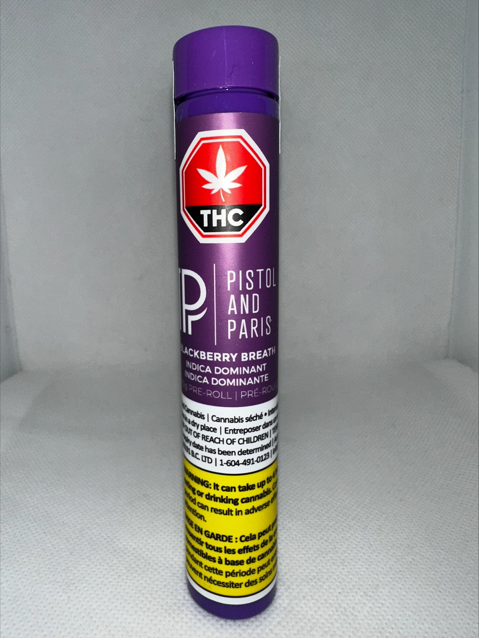 PISTOL AND PARIS - BLACKBERRY BREATH PRE-ROLL