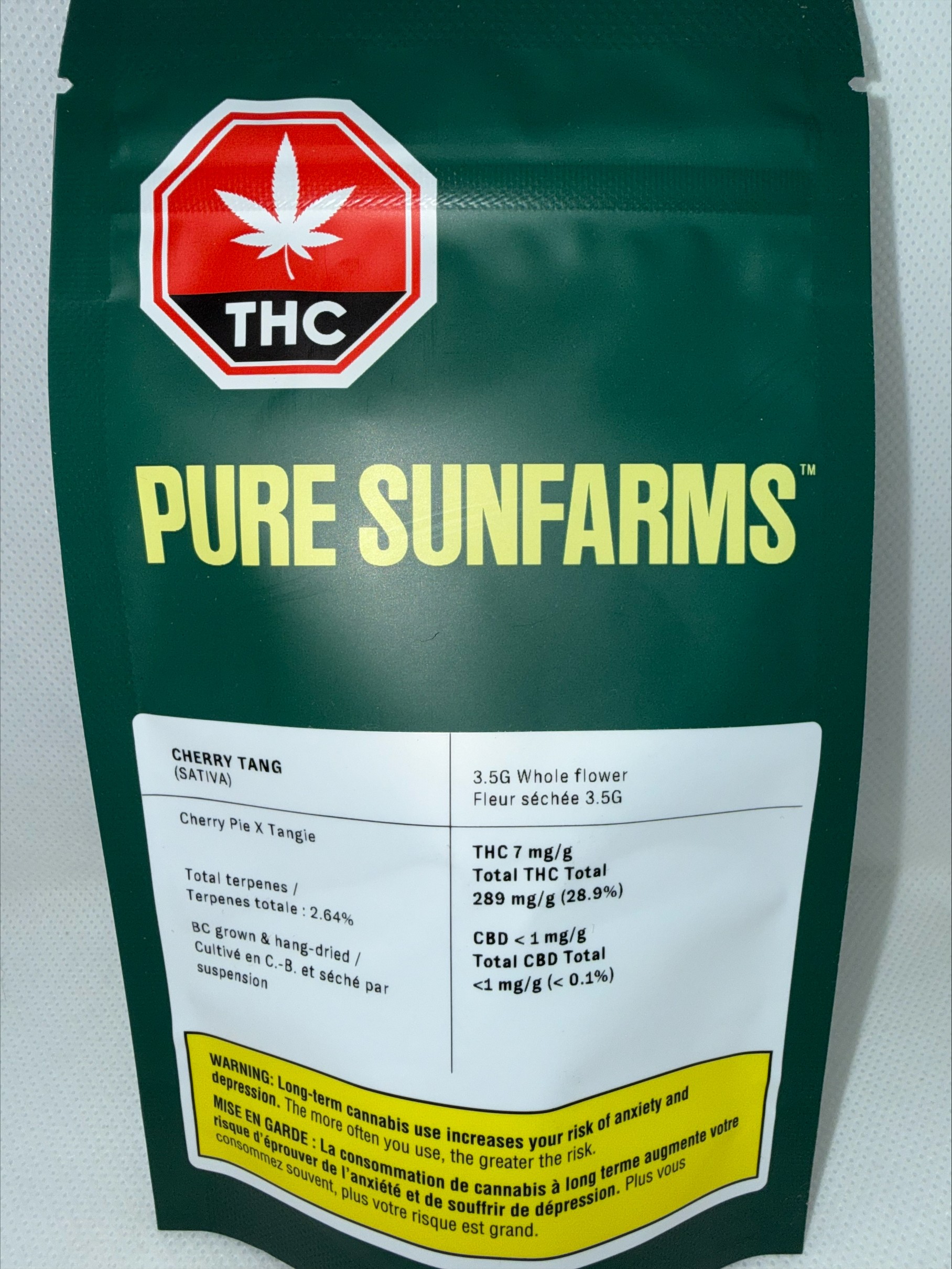 PURE SUNFARMS - CHERRY TANG