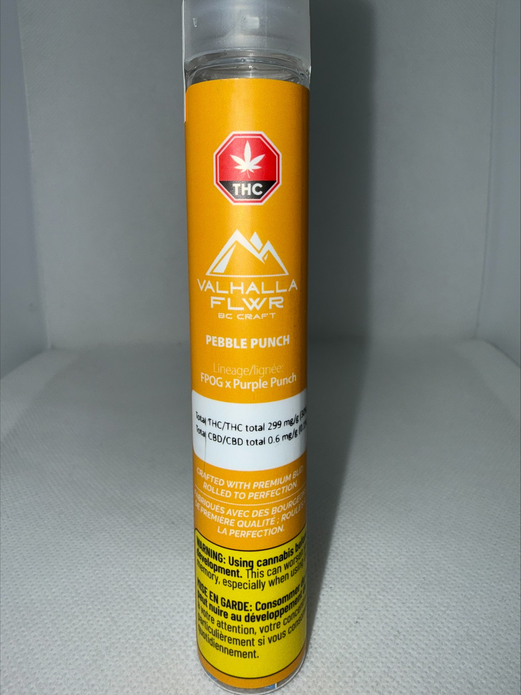 VALHALLA FLWR - PEBBLE PUNCH  PRE-ROLLS