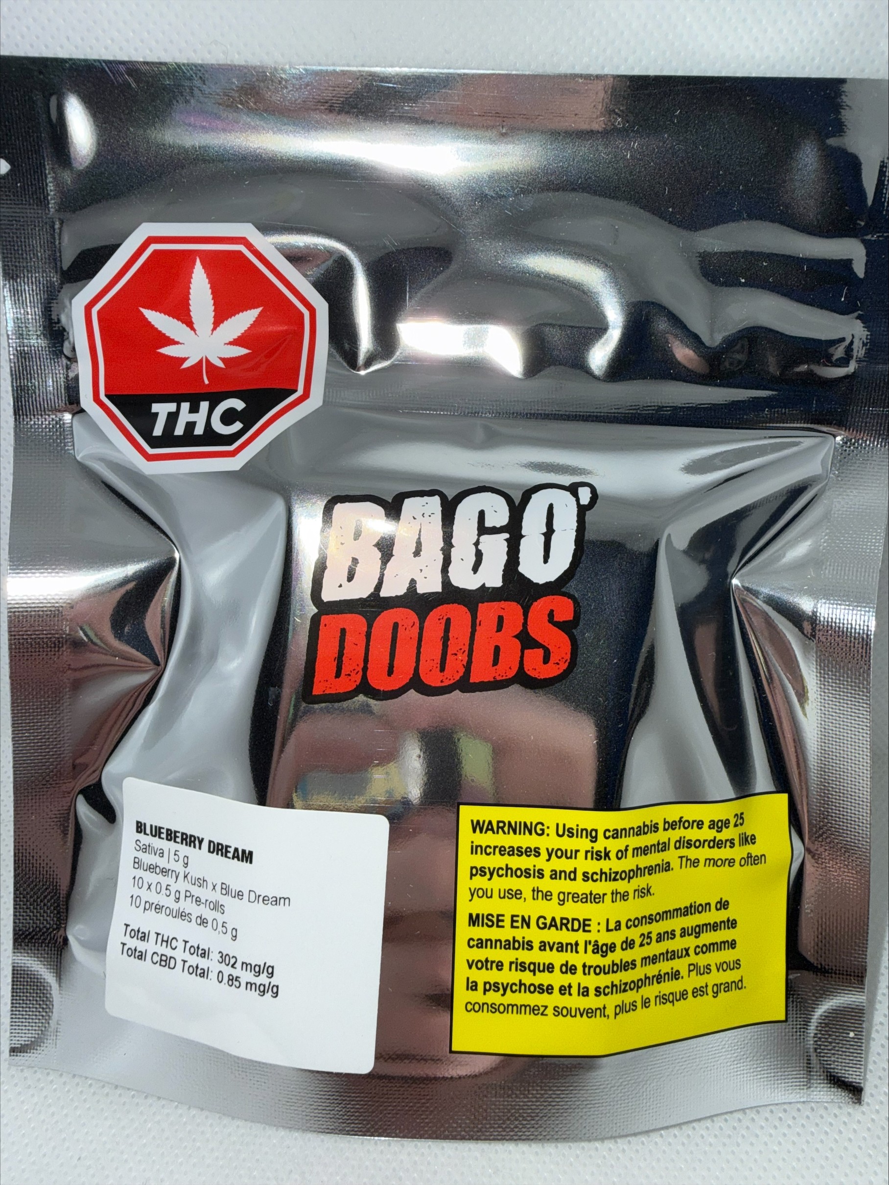 BIG BAG O' BUDS - BLUEBERRY DREAM PRE-ROLLS