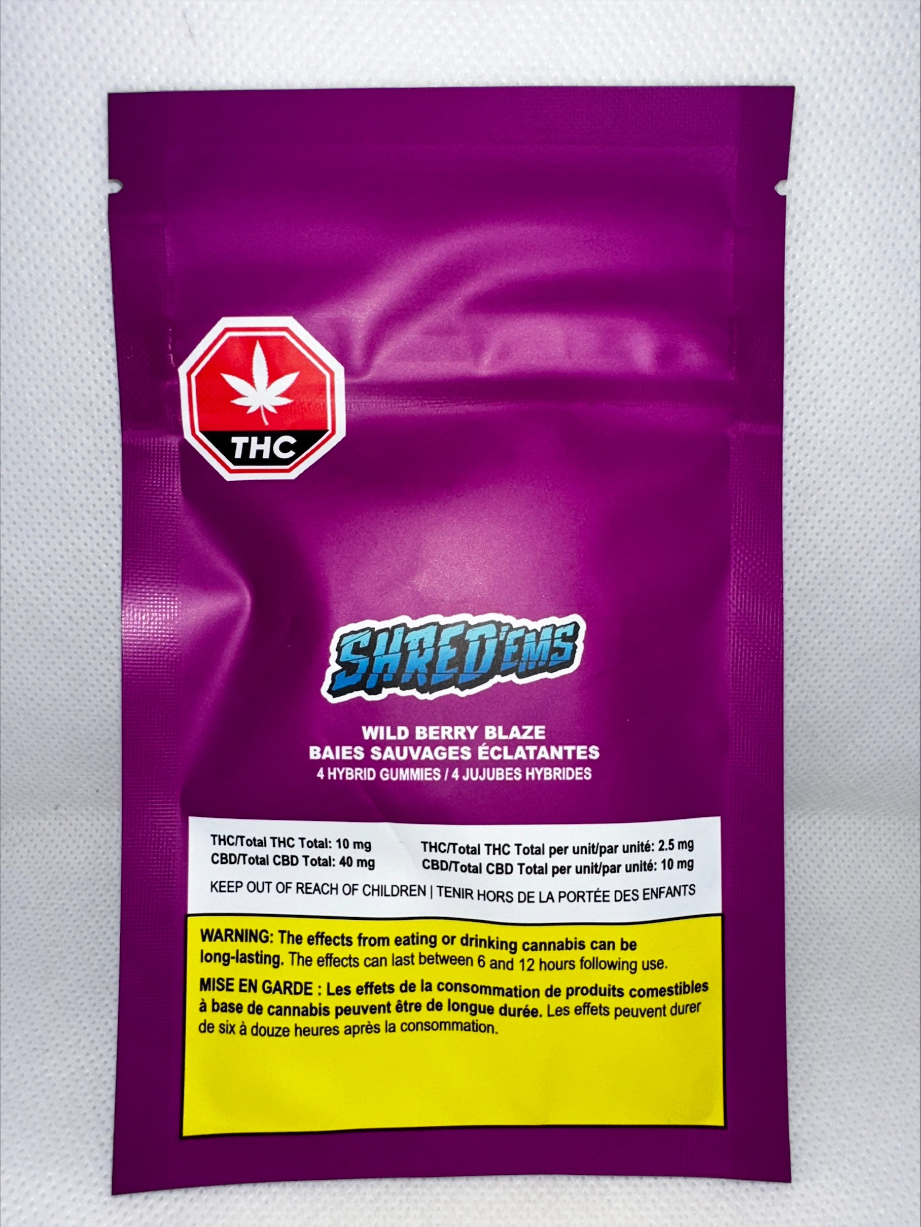 SHRED'EMS - WILD BERRY BLAZE GUMMIES