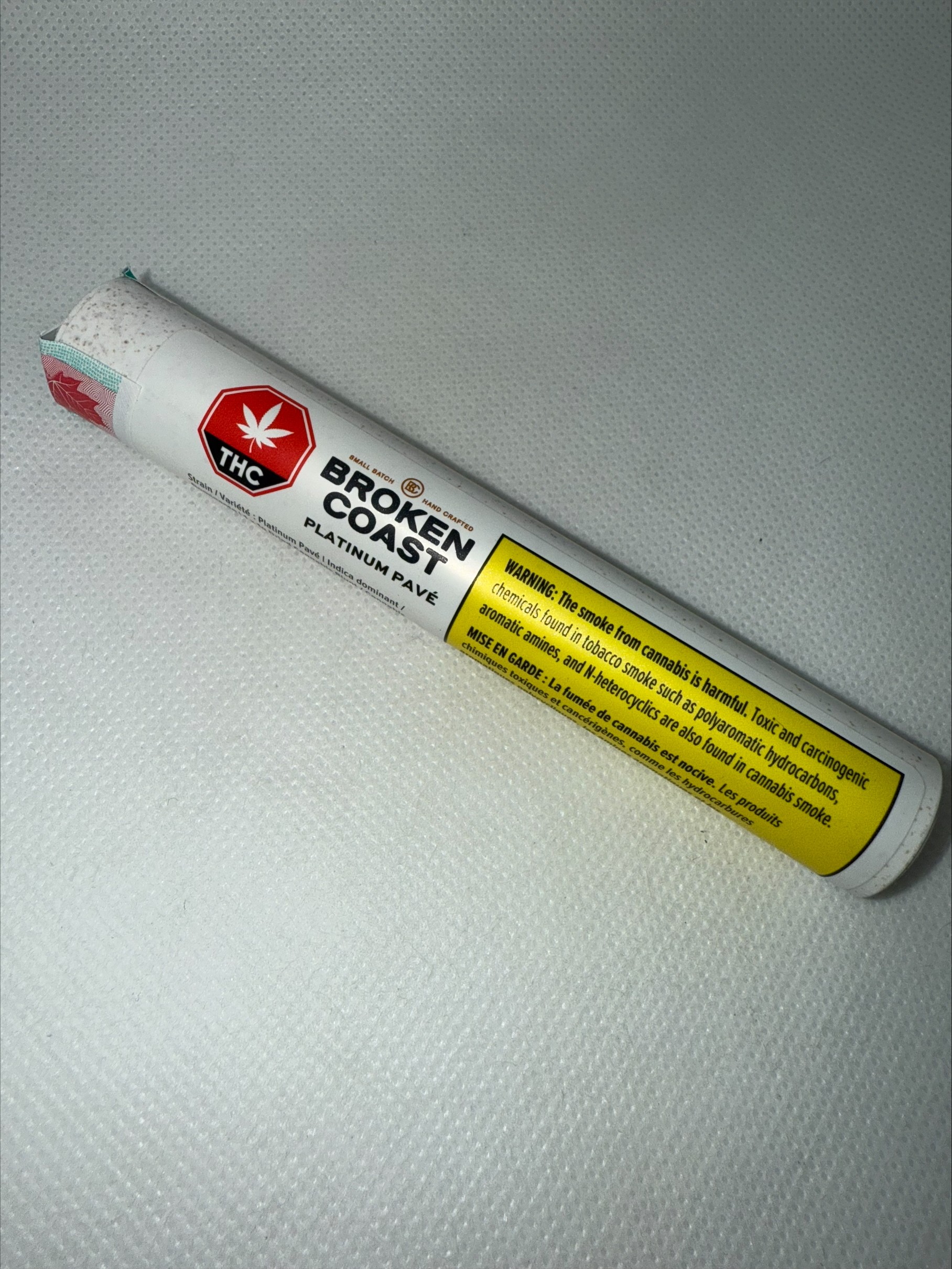BROKEN COAST - PLATINUM PAVE BLUNT