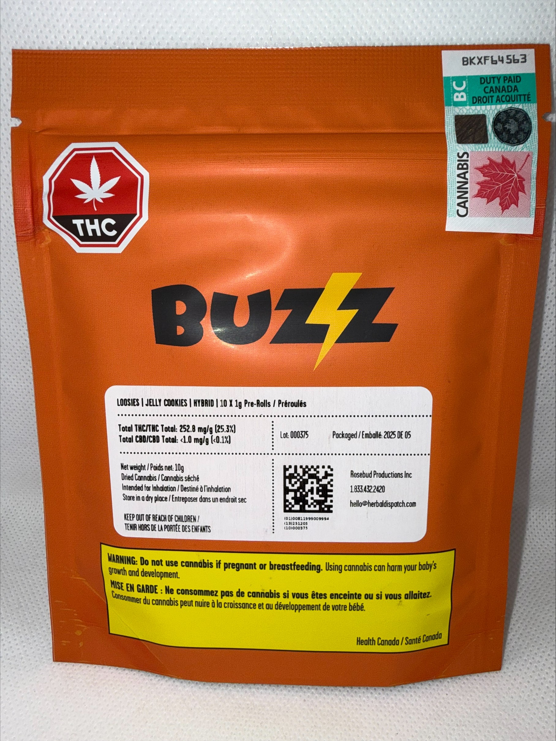 BUZZ - LOOSIES ROTATING HYBRID