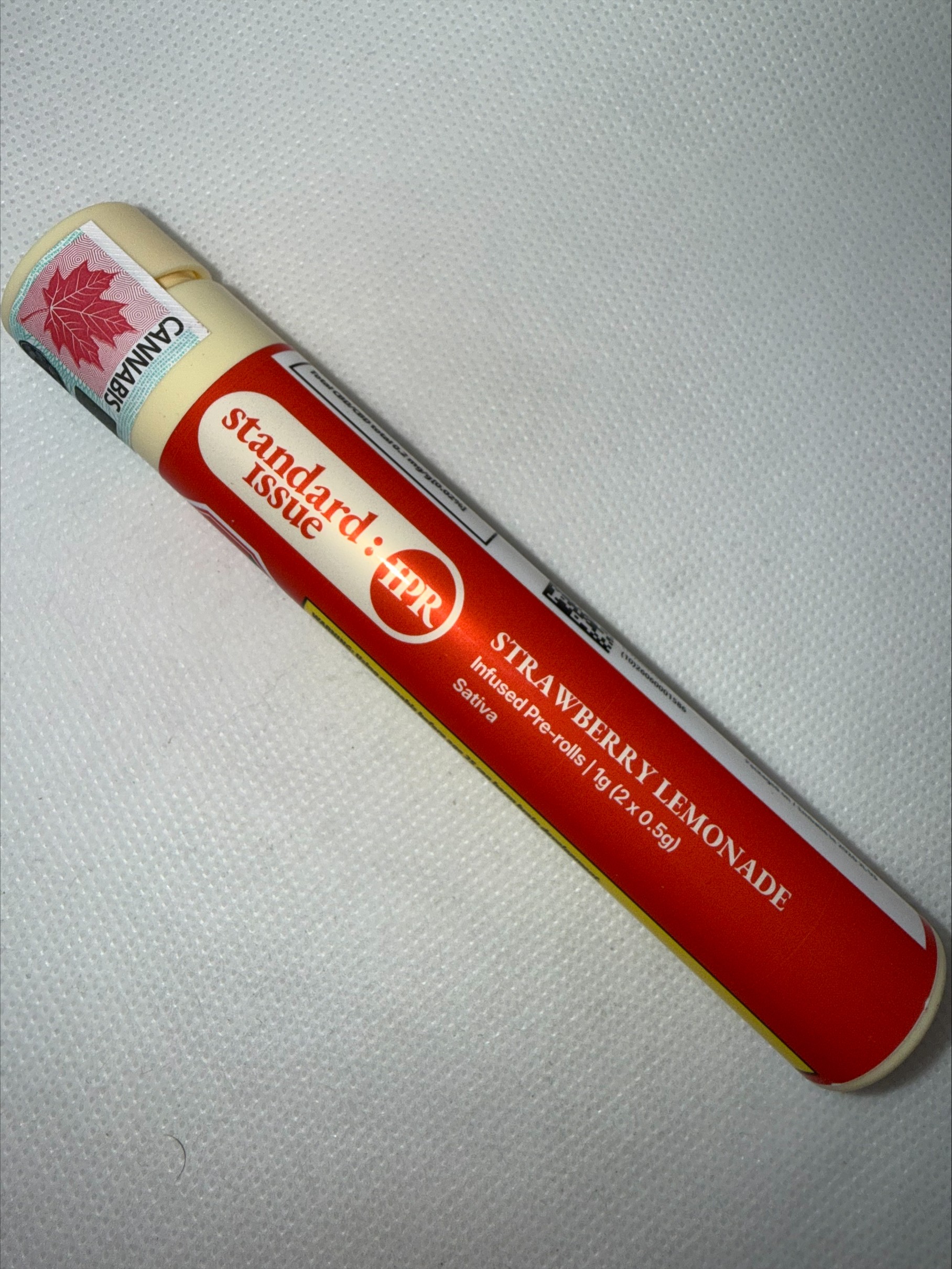 STANDARD ISSUE - STRAWBERRY LEMONADE DISTILLATE INFUSED PRE-ROLLS