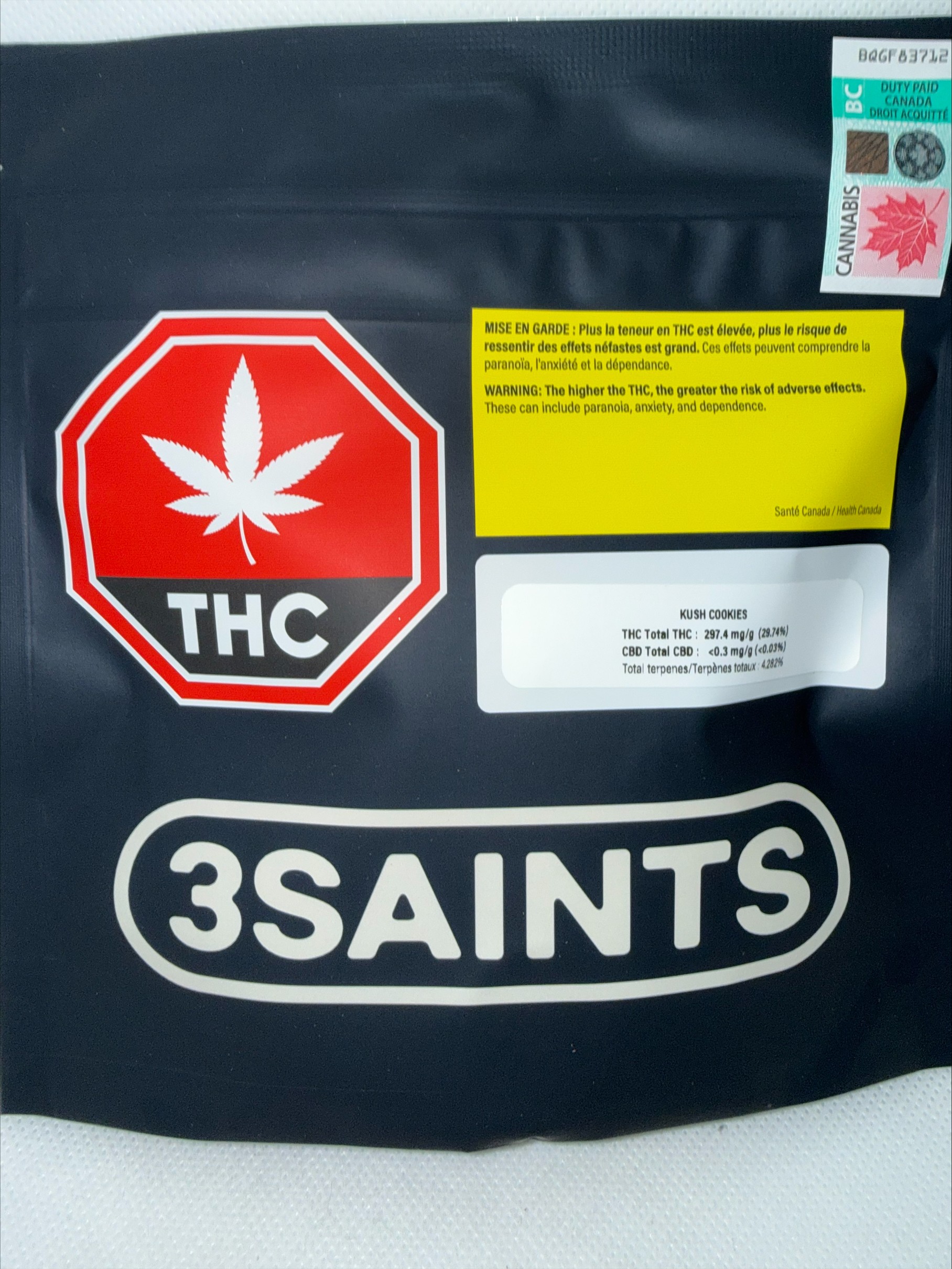 3SAINTS - KUSH COOKIES