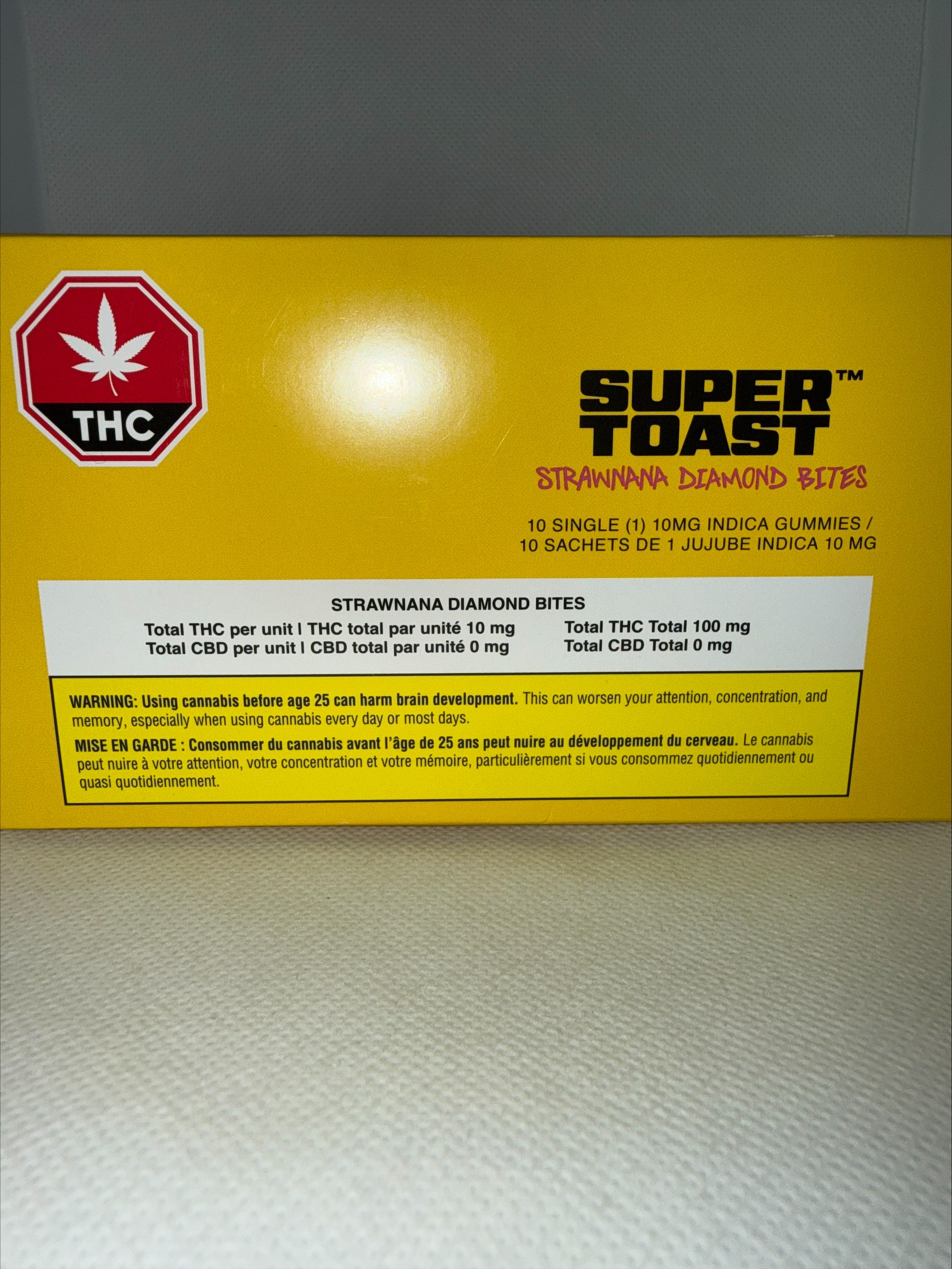 SUPER TOAST - STRAWNANA DIAMOND BITES MULTIPACK CHEWS