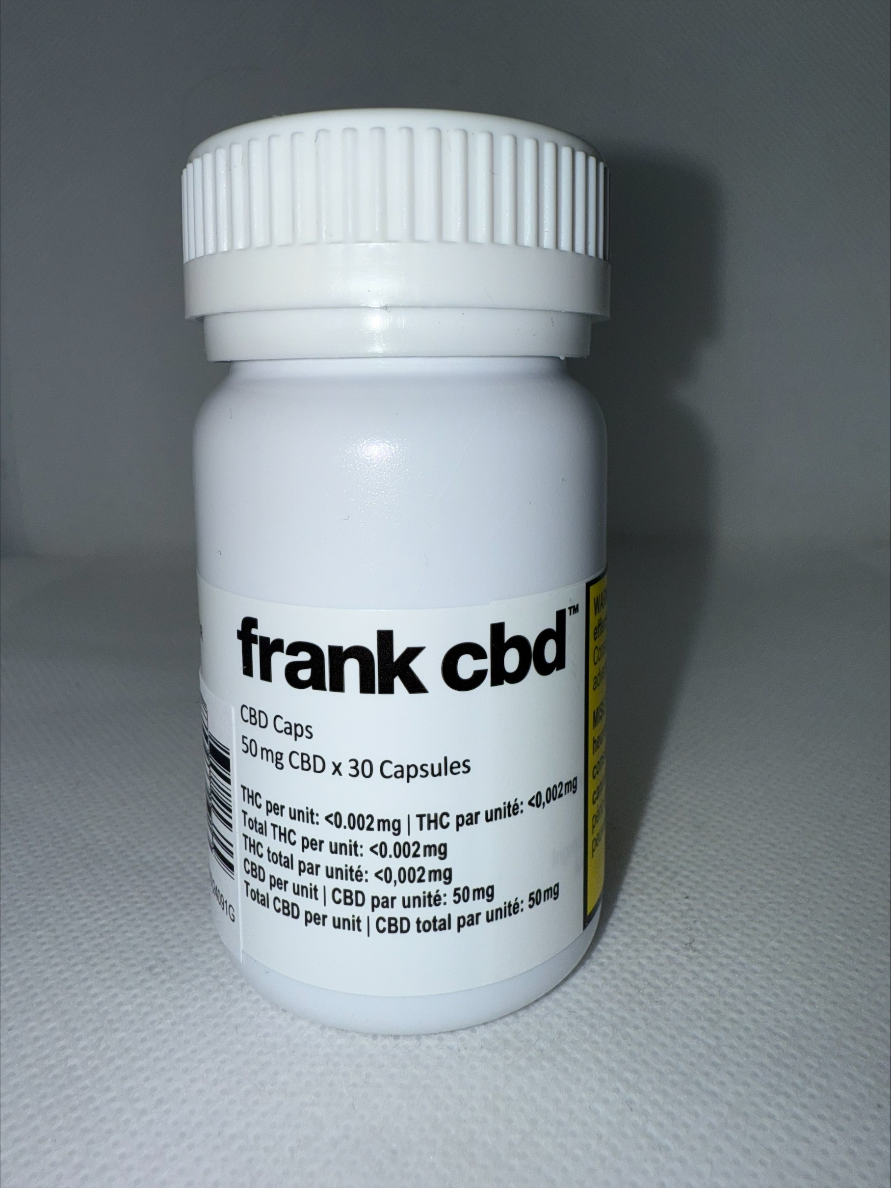 FRANK CBD - CBD CAPS 50