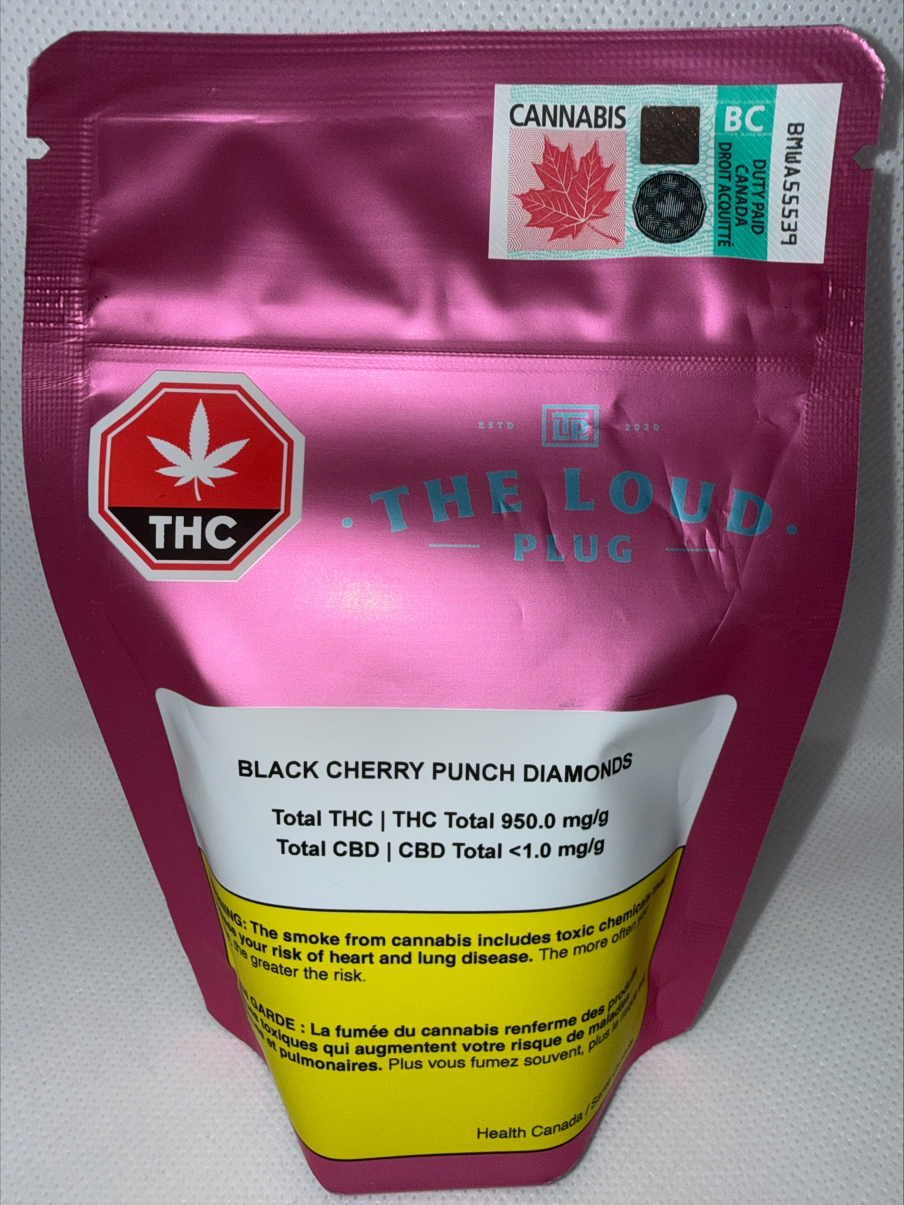 THE LOUD PLUG - BLACK CHERRY PUNCH DIAMONDS