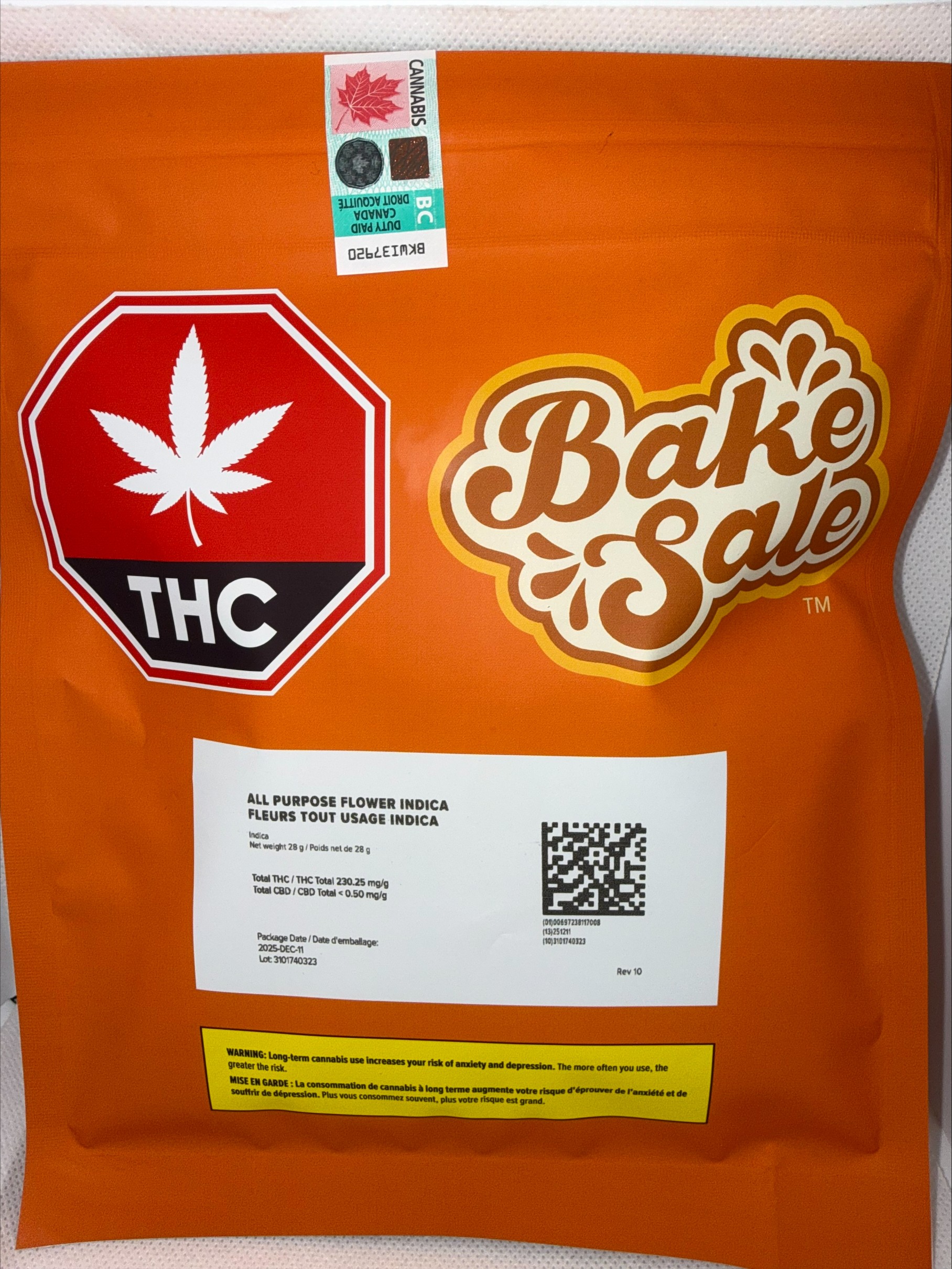 BAKE SALE INDICA OUNCE