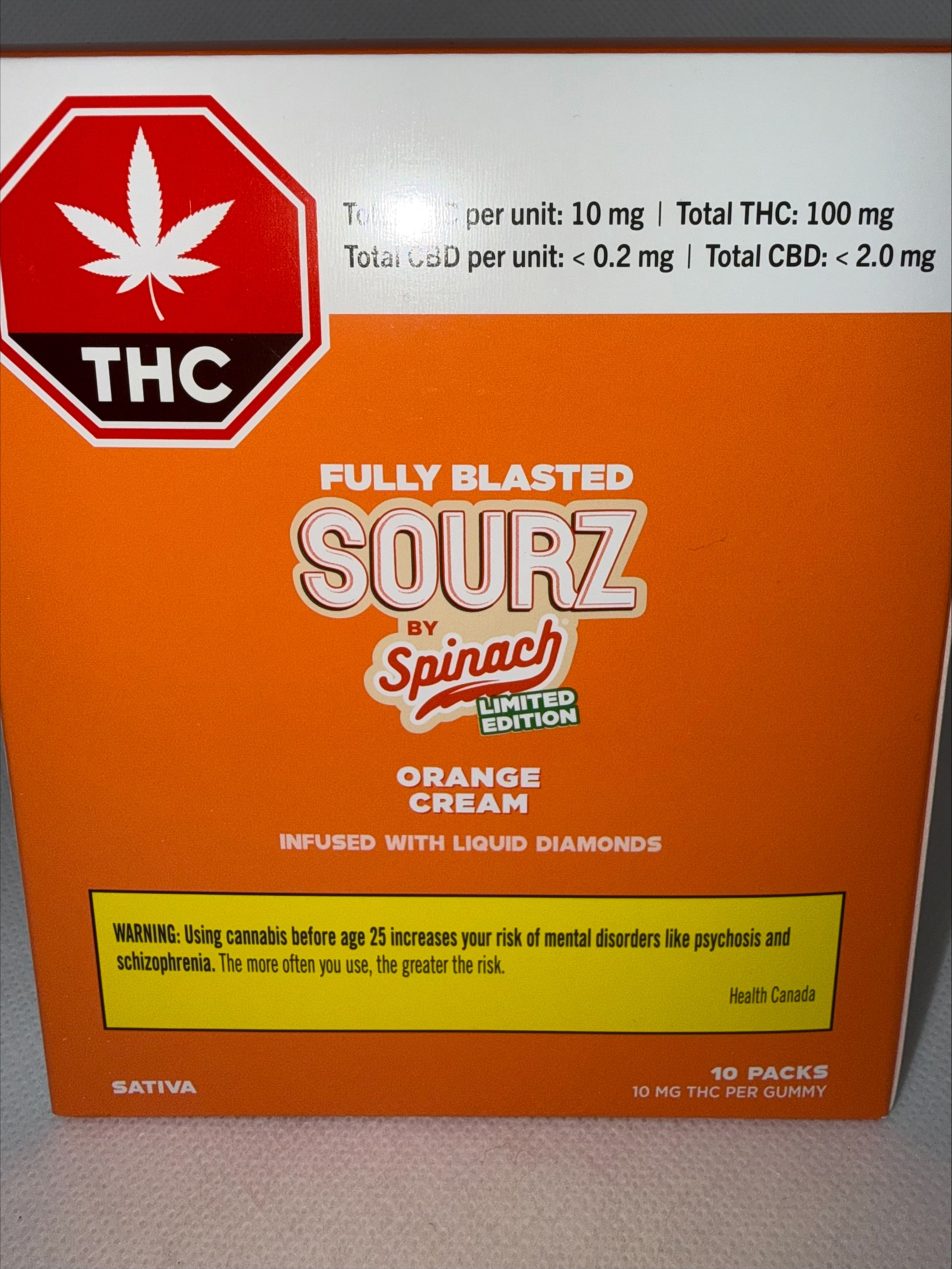 SOURZ BY SPINACH - ORANGE CREAM MULTIPACK CHEWS LTO