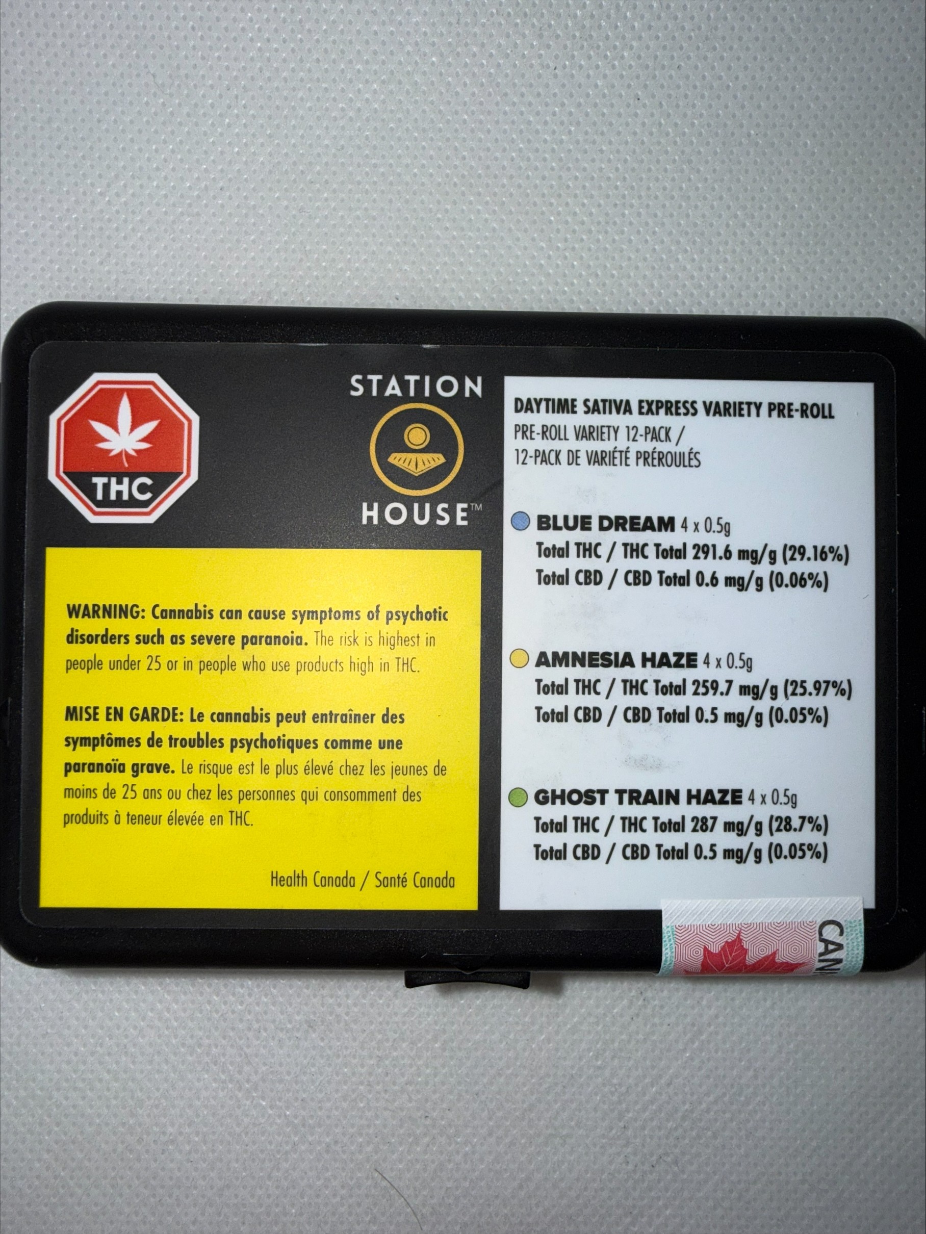 STATION HOUSE - SATIVA DAYTIME EXPRESS VARIETY PACK PRE-ROLLS