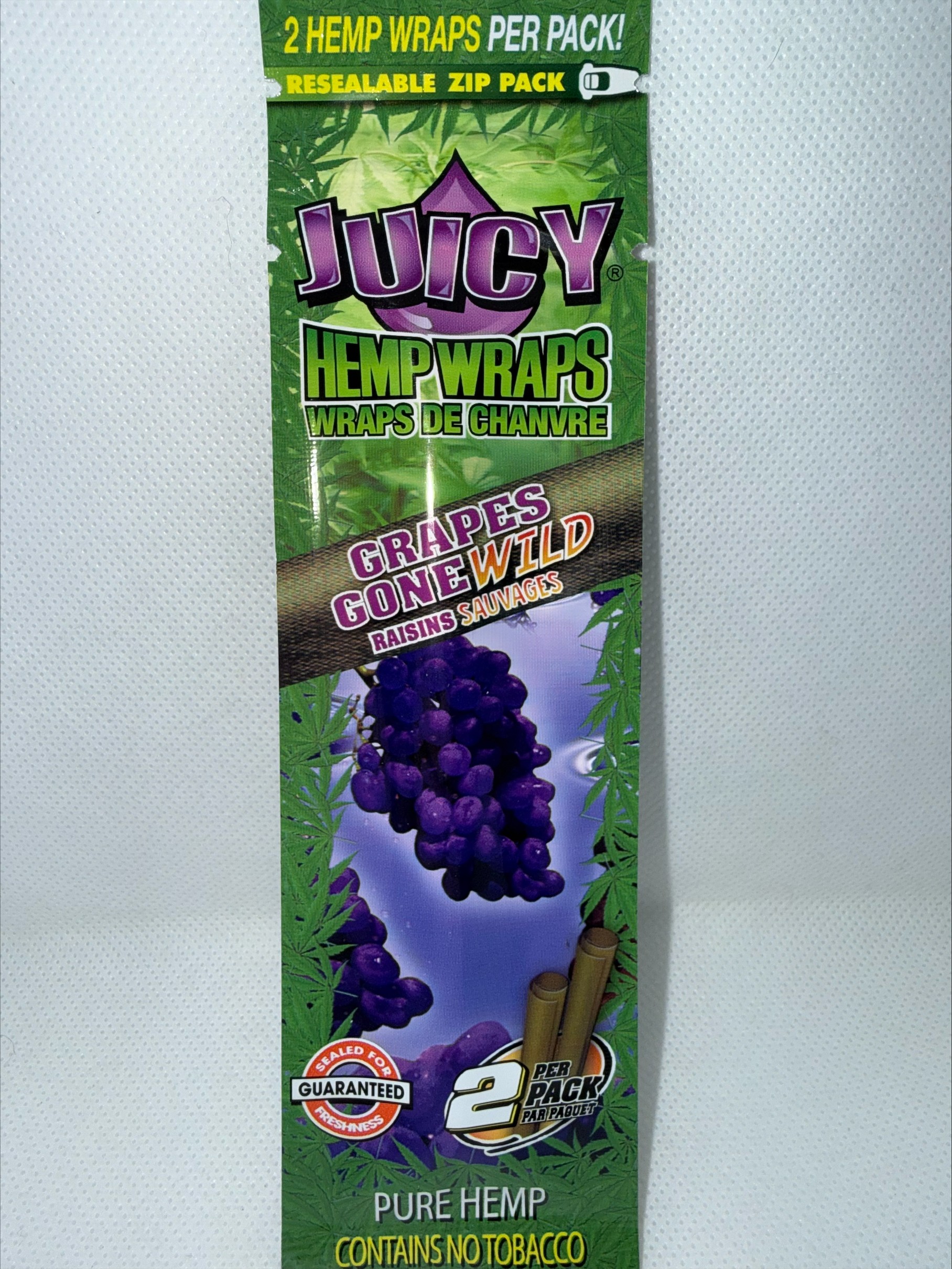 Jay Hemp Wraps Grape 2 Pack Cones