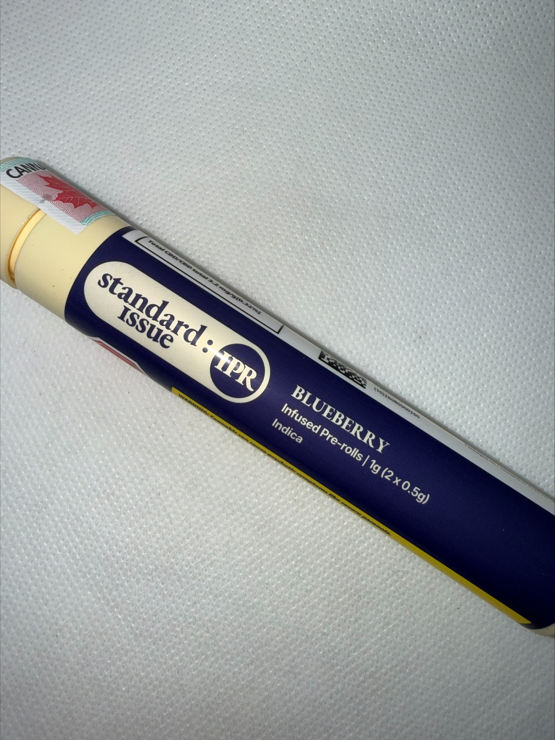 STANDARD ISSUE - BLUEBERRY INFUSED PRE-ROLLS