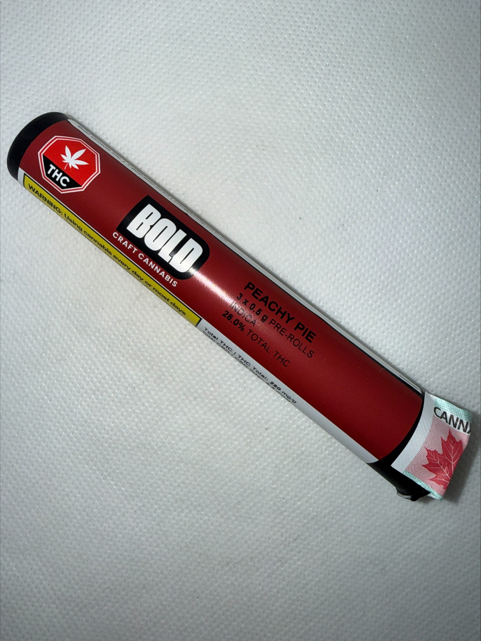 BOLD - PEACHY PIE PRE-ROLLS