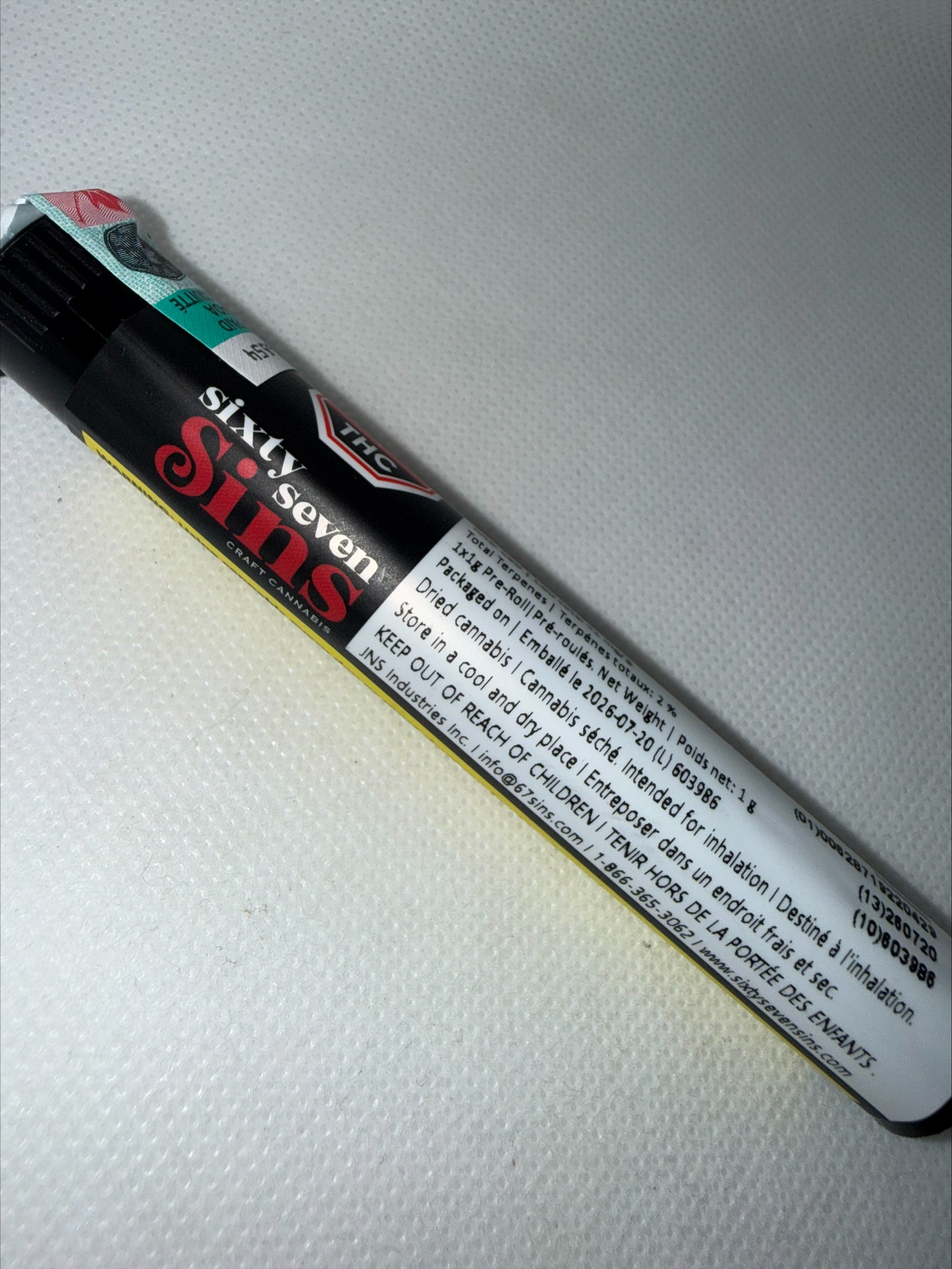 SIXTY SEVEN SINS - GARY SATAN PRE-ROLL