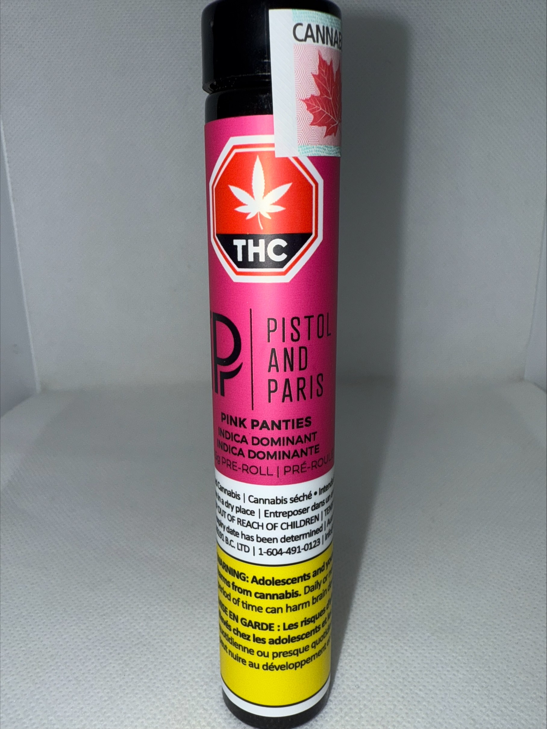 PISTOL AND PARIS - PINK PANTIES PRE-ROLL