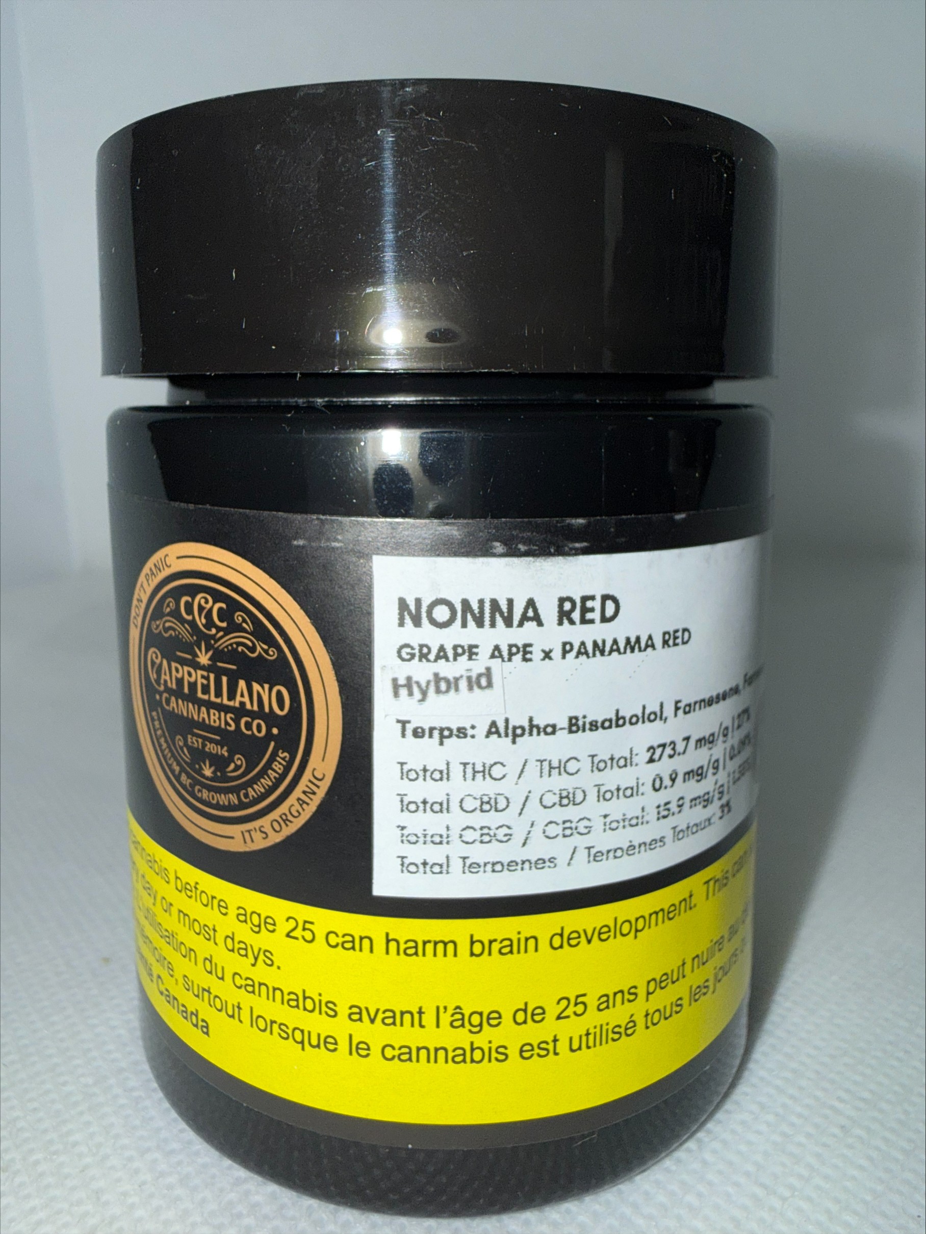 CAPPELLANO CO. - ORGANIC NONNA RED