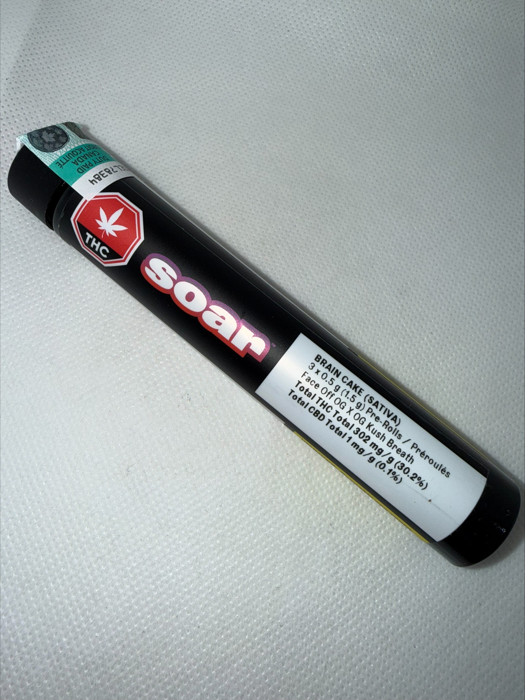 SOAR - BRAIN CAKE PRE-ROLLS