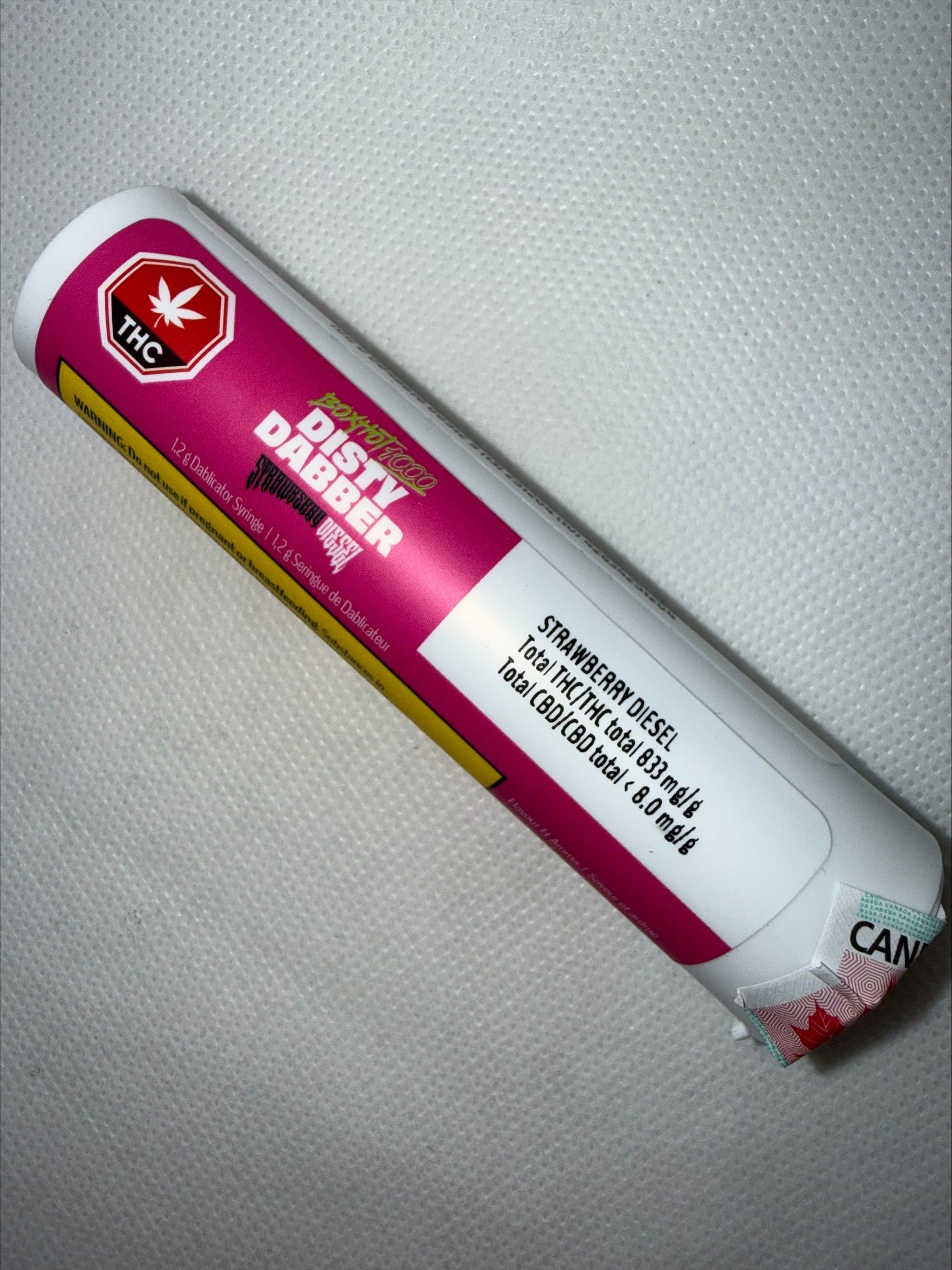 BOXHOT - STRAWBERRY DIESEL DISTY DABBER
