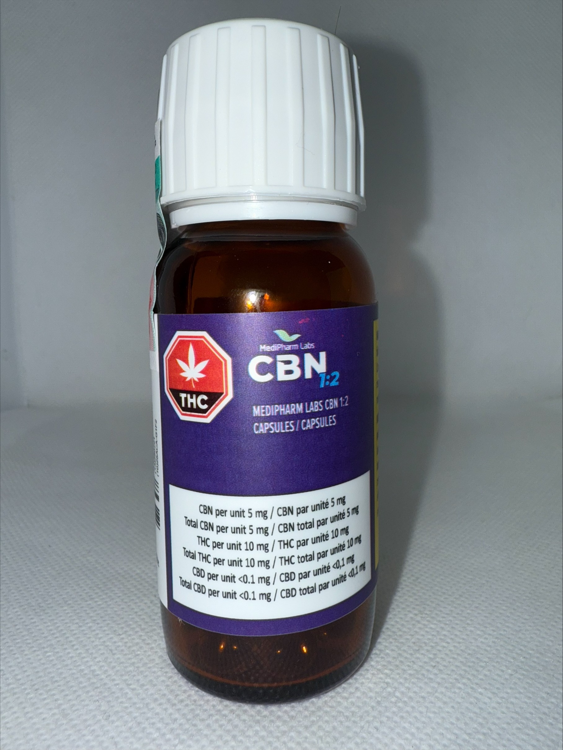 MEDIPHARM LABS - CBN 1:2 CAPSULES