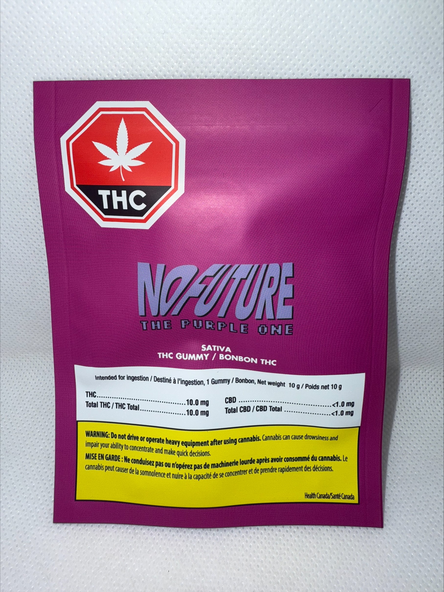 NO FUTURE - THE PURPLE ONE SATIVA THC GUMMY