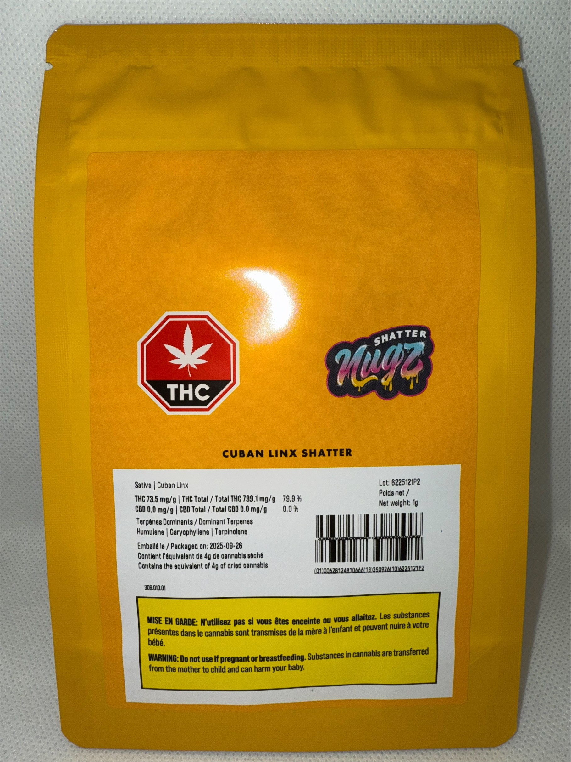 NUGZ - CUBAN LINX SHATTER