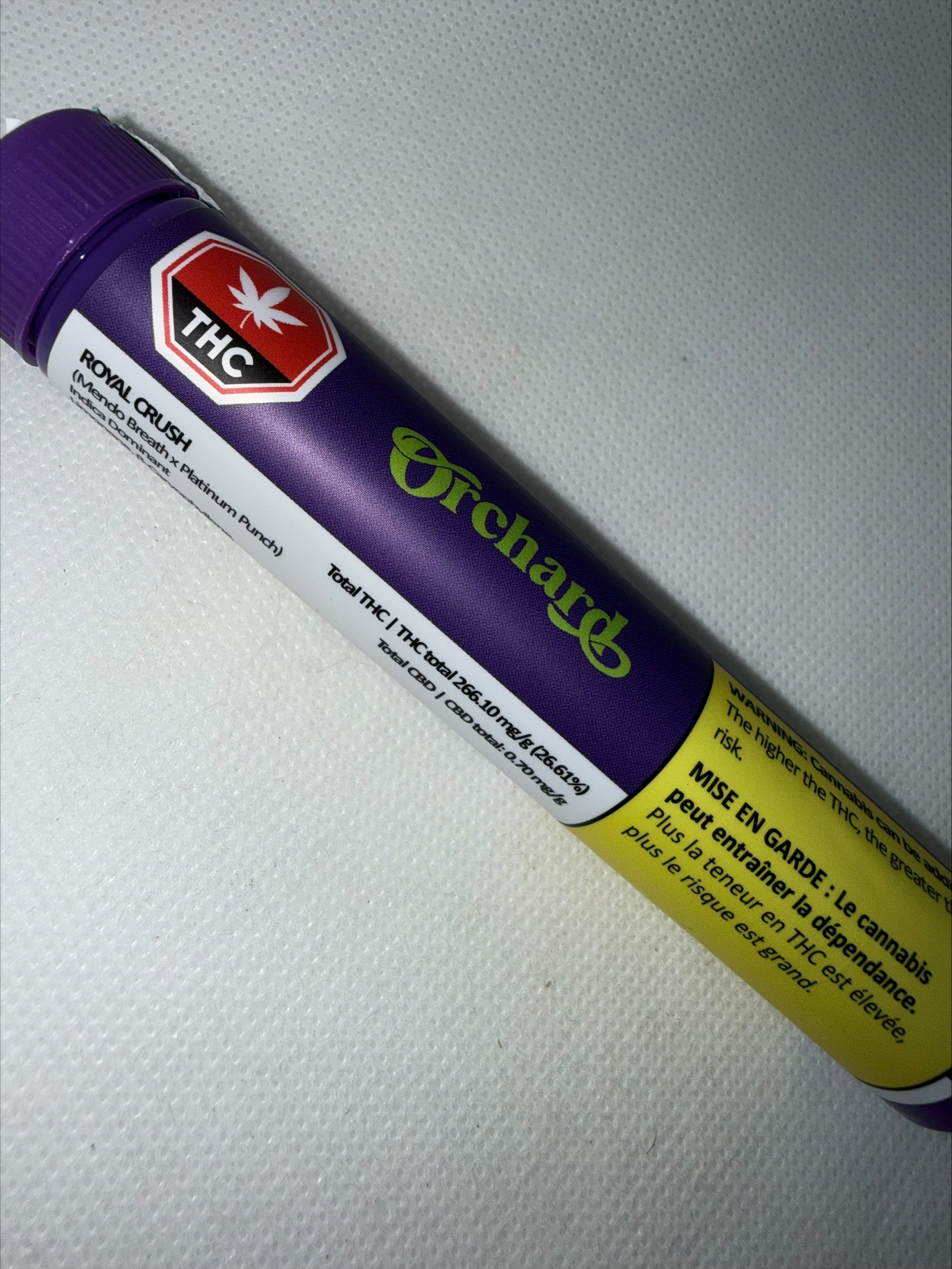 ORCHARD - ROYAL CRUSH PRE ROLLS