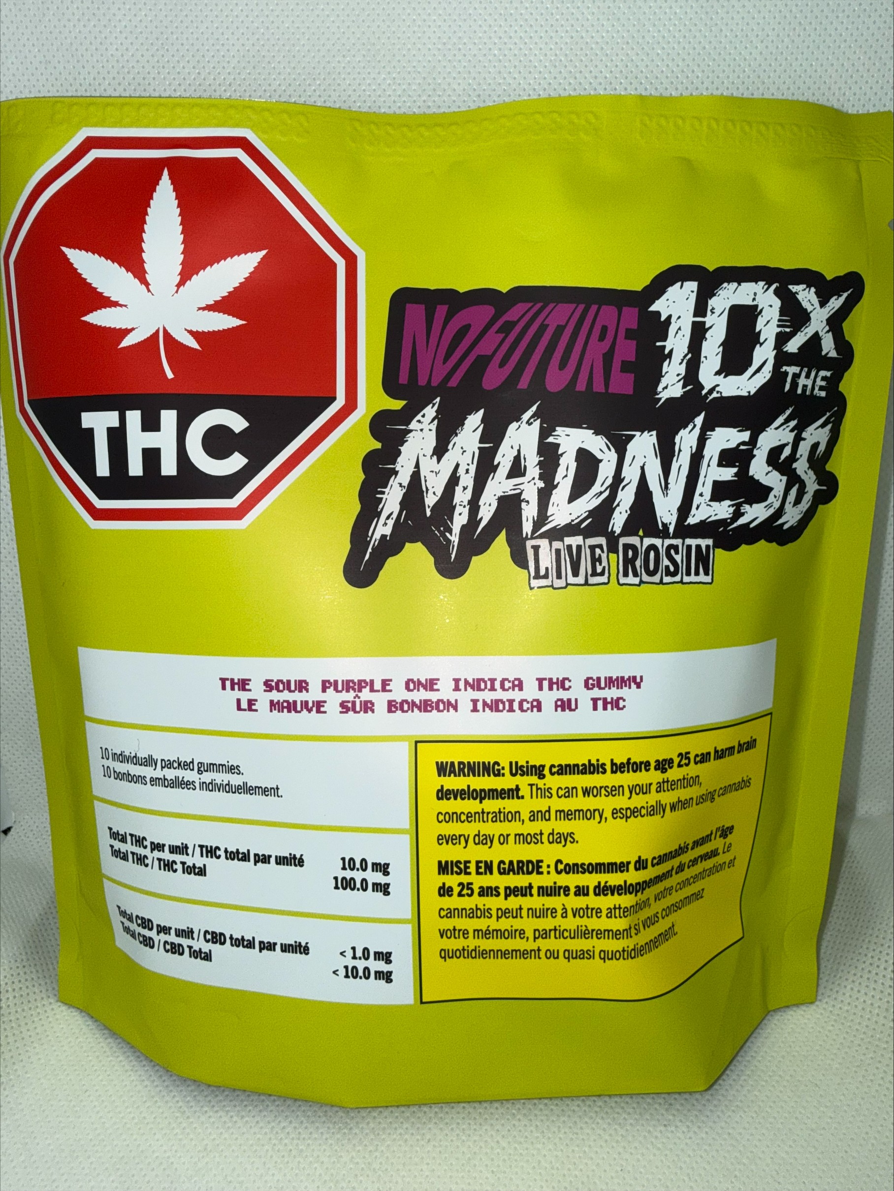 NO FUTURESOUR PURPLE LRO CHEWS 10X1PC