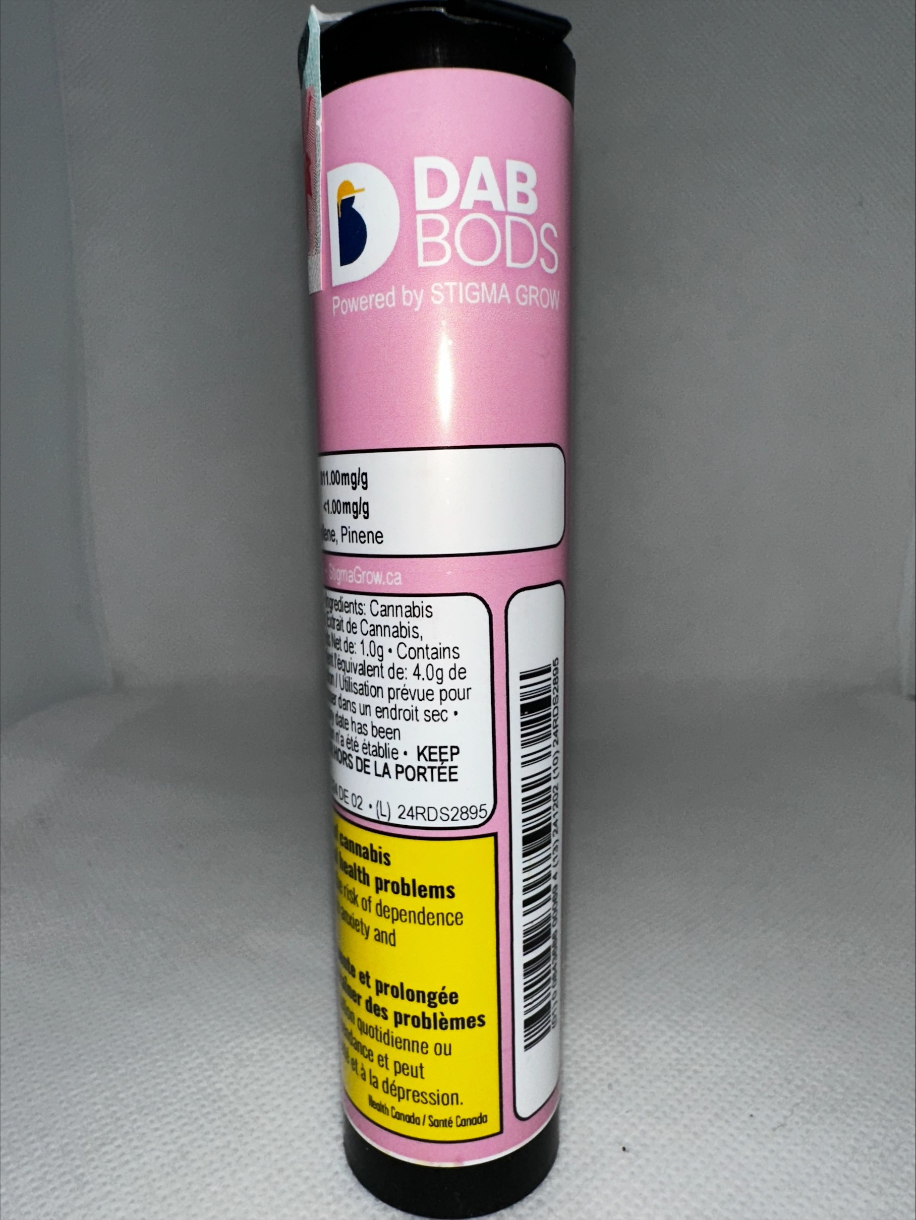 DAB BODS - PINK FROZAY LIVE RESIN DAB SYRINGE