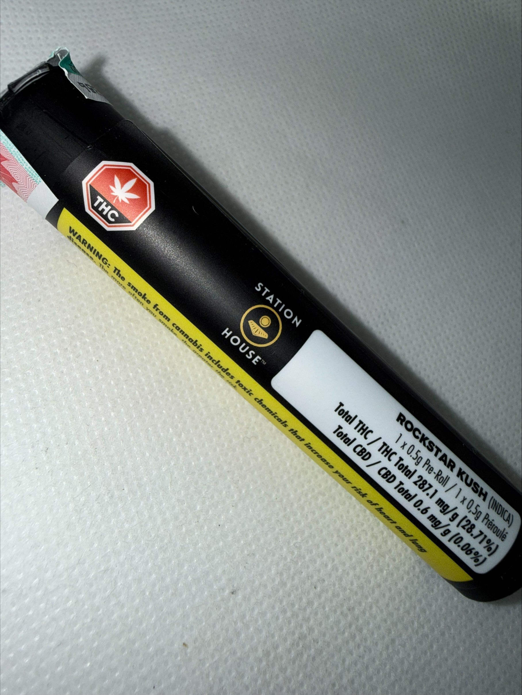 STATION HOUSE - ROCKSTAR KUSH PRE-ROLL