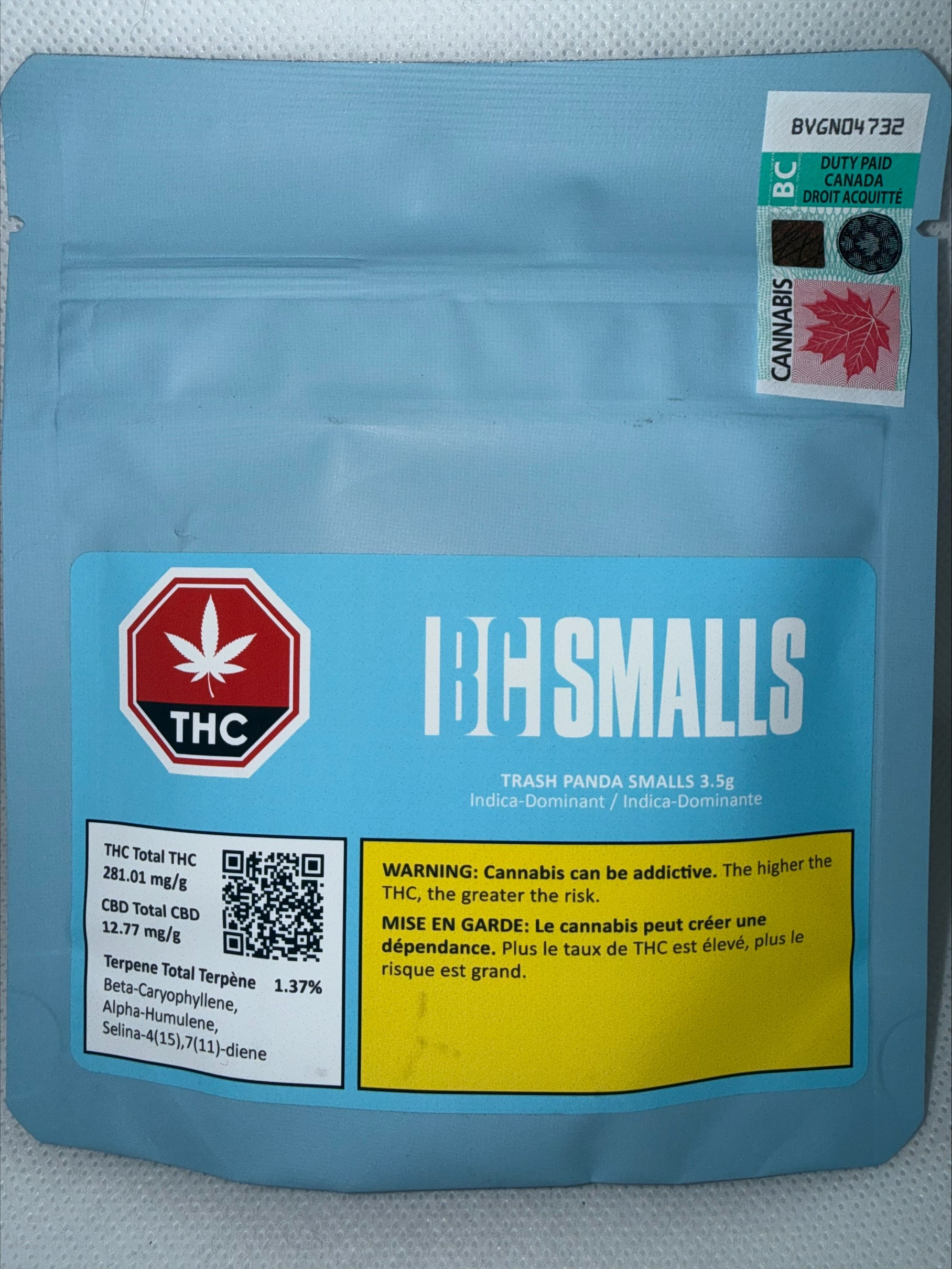 BC SMALLS - TRASH PANDA SMALLS