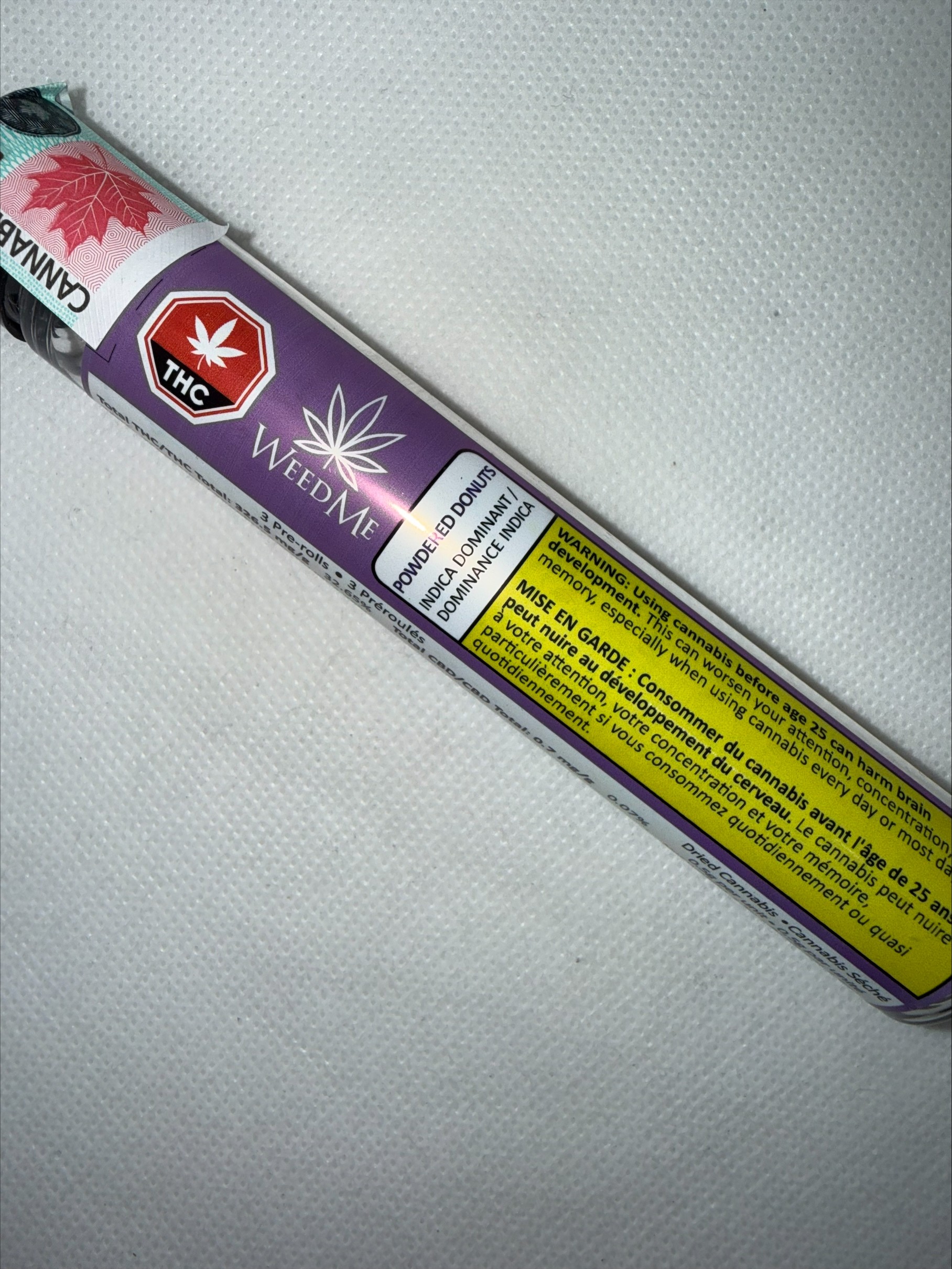 WEED ME - POWDERED DONUTS PRE-ROLL