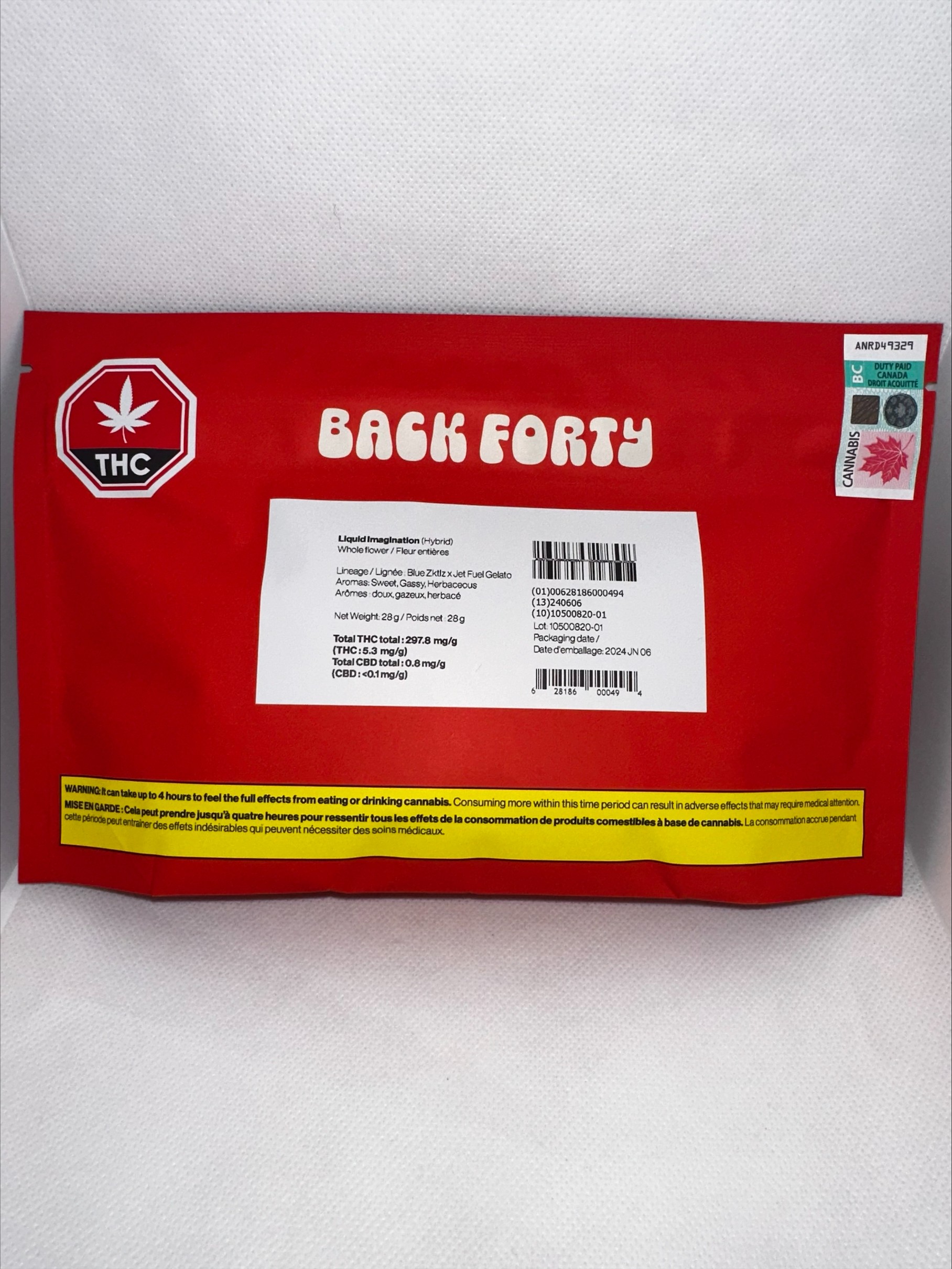 BACK FORTY - LIQUID IMAGINATION