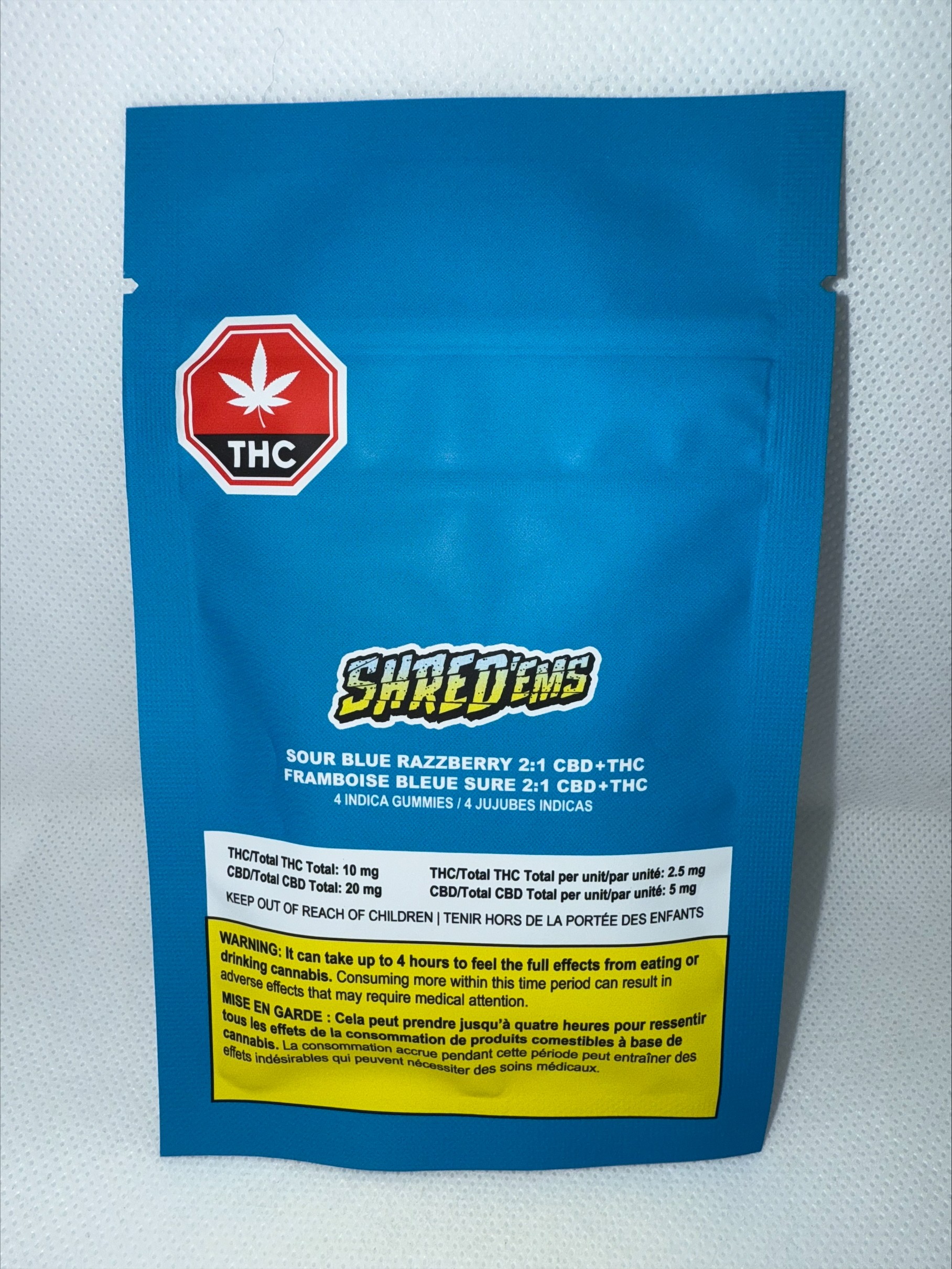 SHRED'EMS - SOUR BLUE RAZZBERRY
