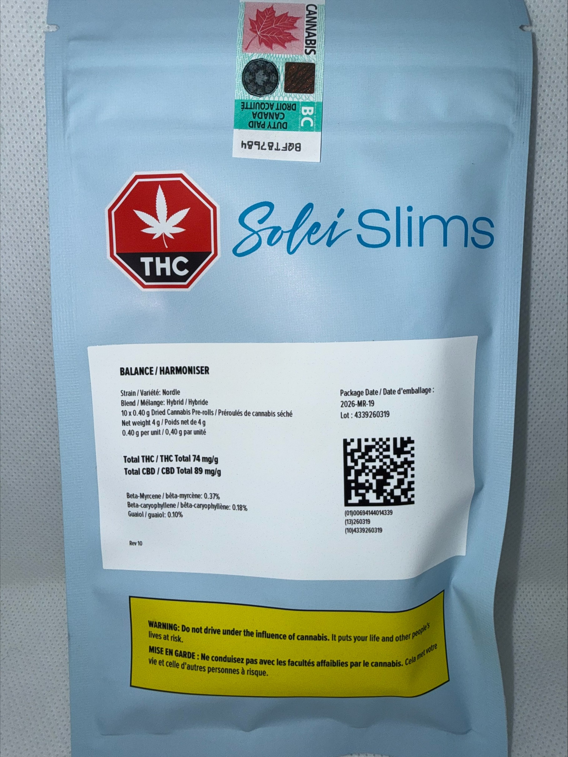 GOOD SUPPLY - BALANCE SLIMS PRE-ROLLS
