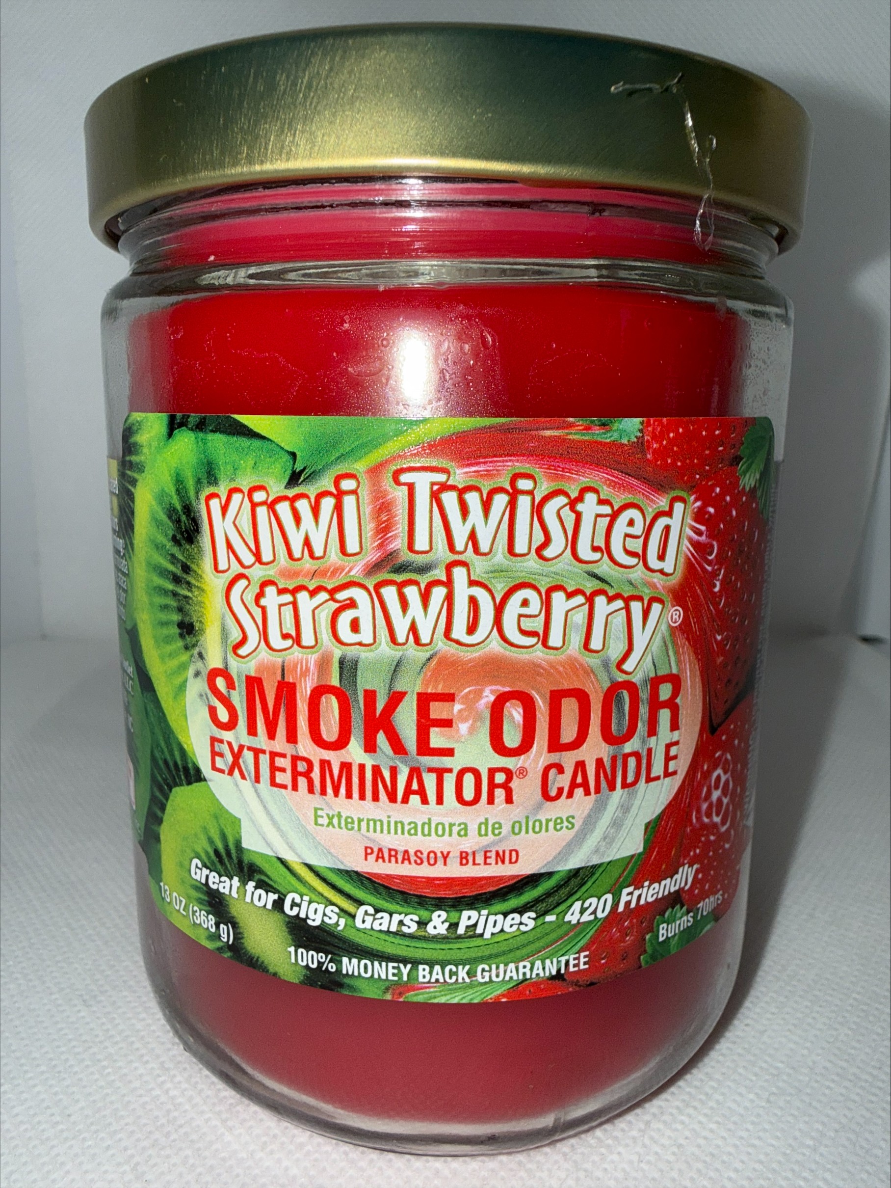 ODOR KIWI/STRAWBERRY CANDLE